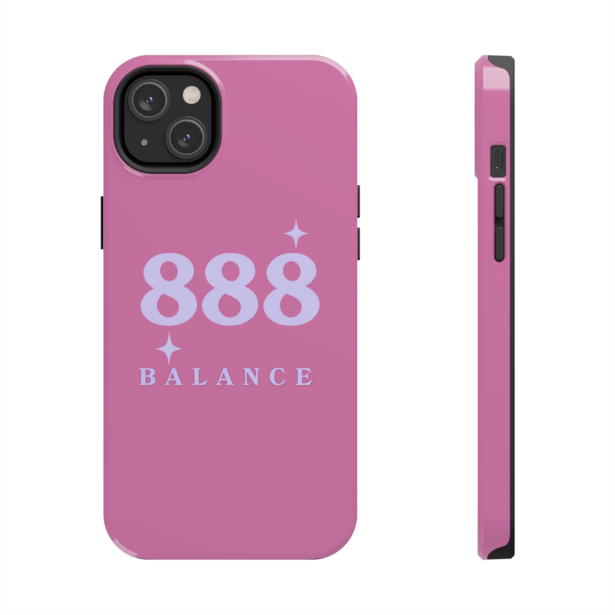 Pink & Purple 888 Balance Phone Case