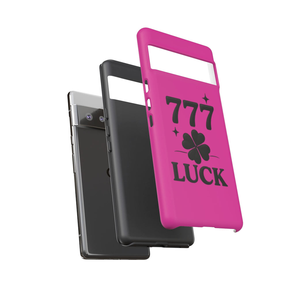 Black & Pink 777 Luck Phone Case