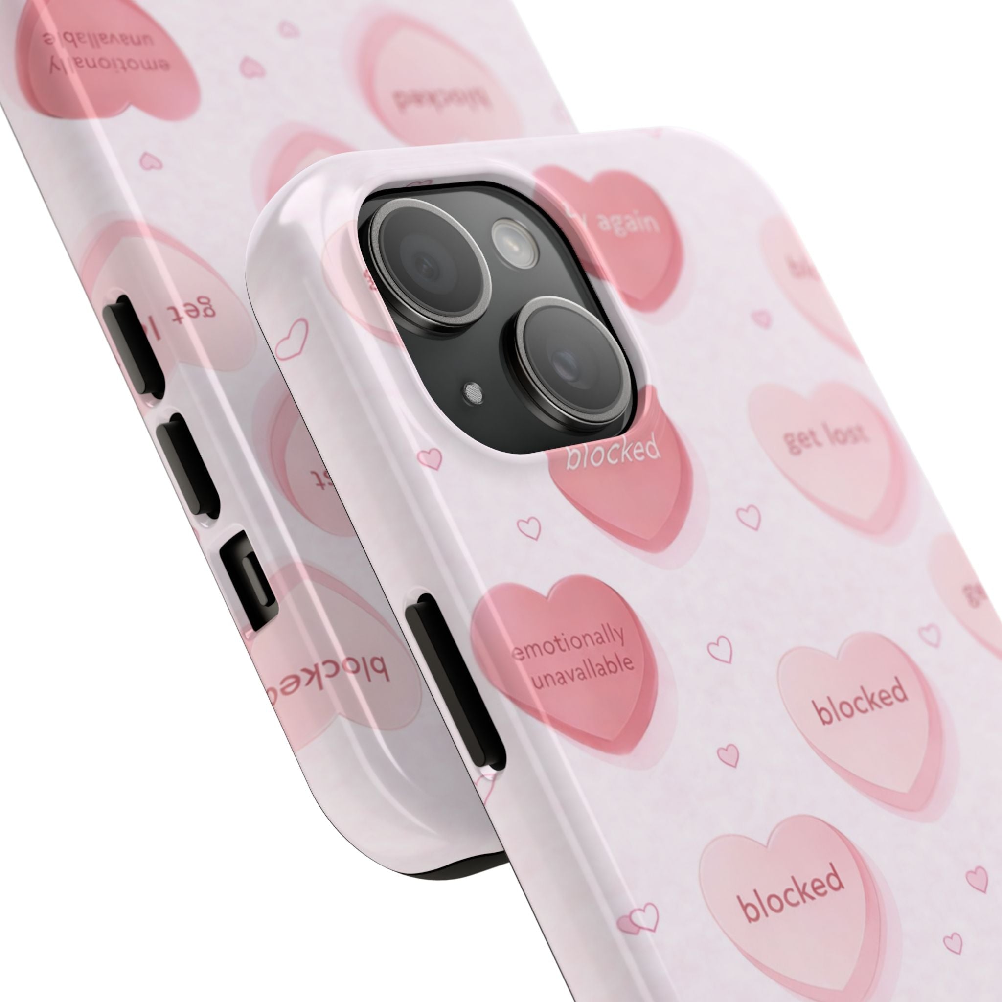 Non-Conversation Hearts Phone Case