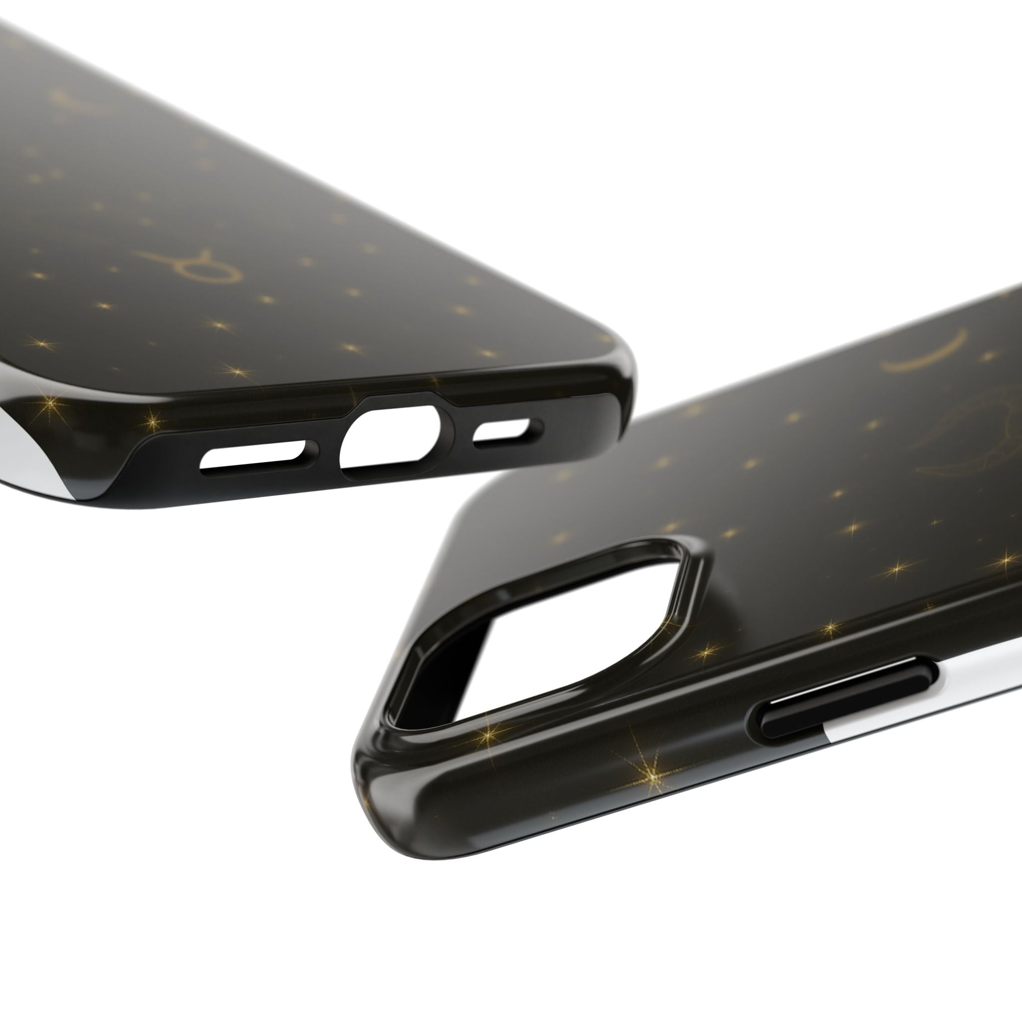 Taurus Constellation Tough Phone Case — Gold Zodiac Bull Phone Case