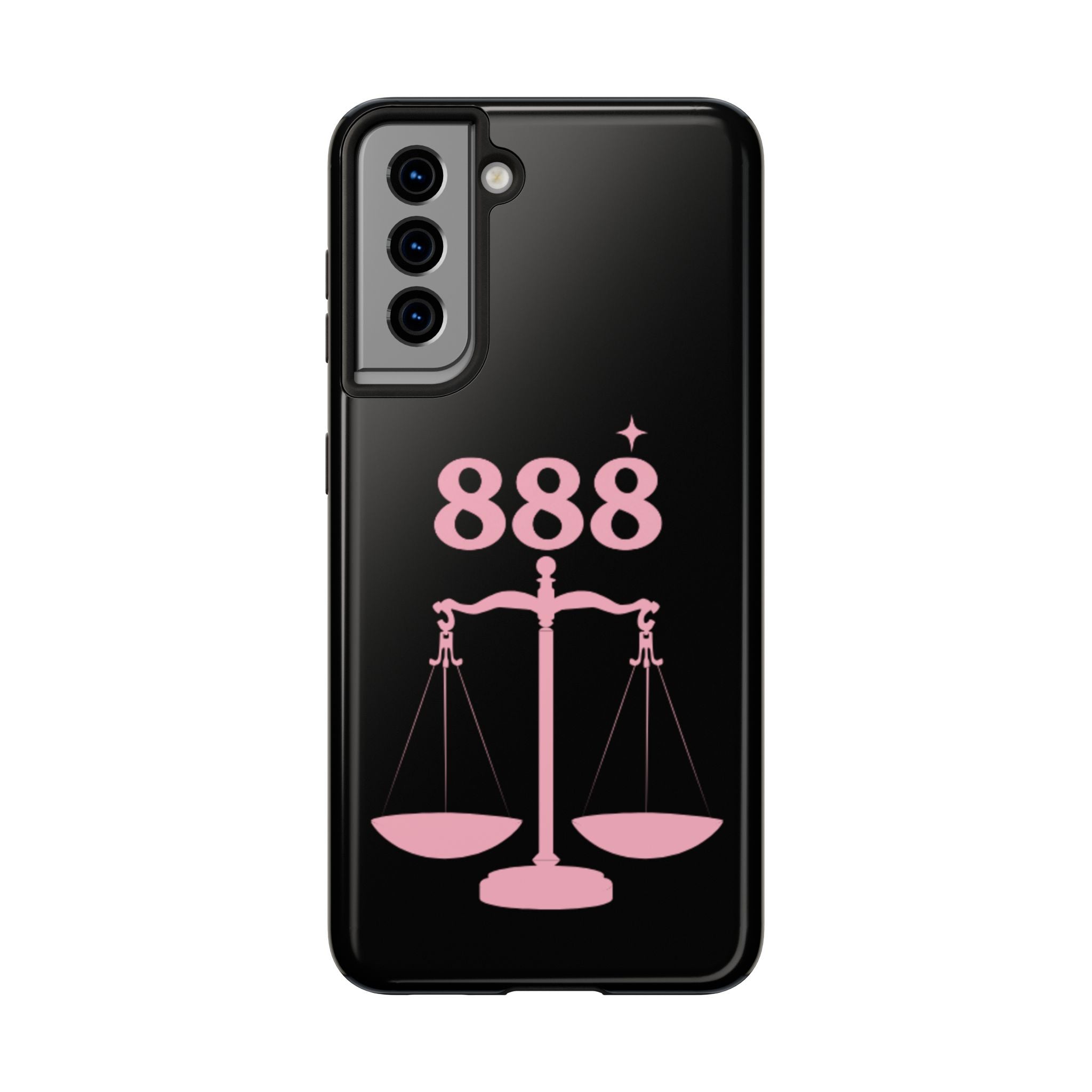Black & Pink 888 Phone Case