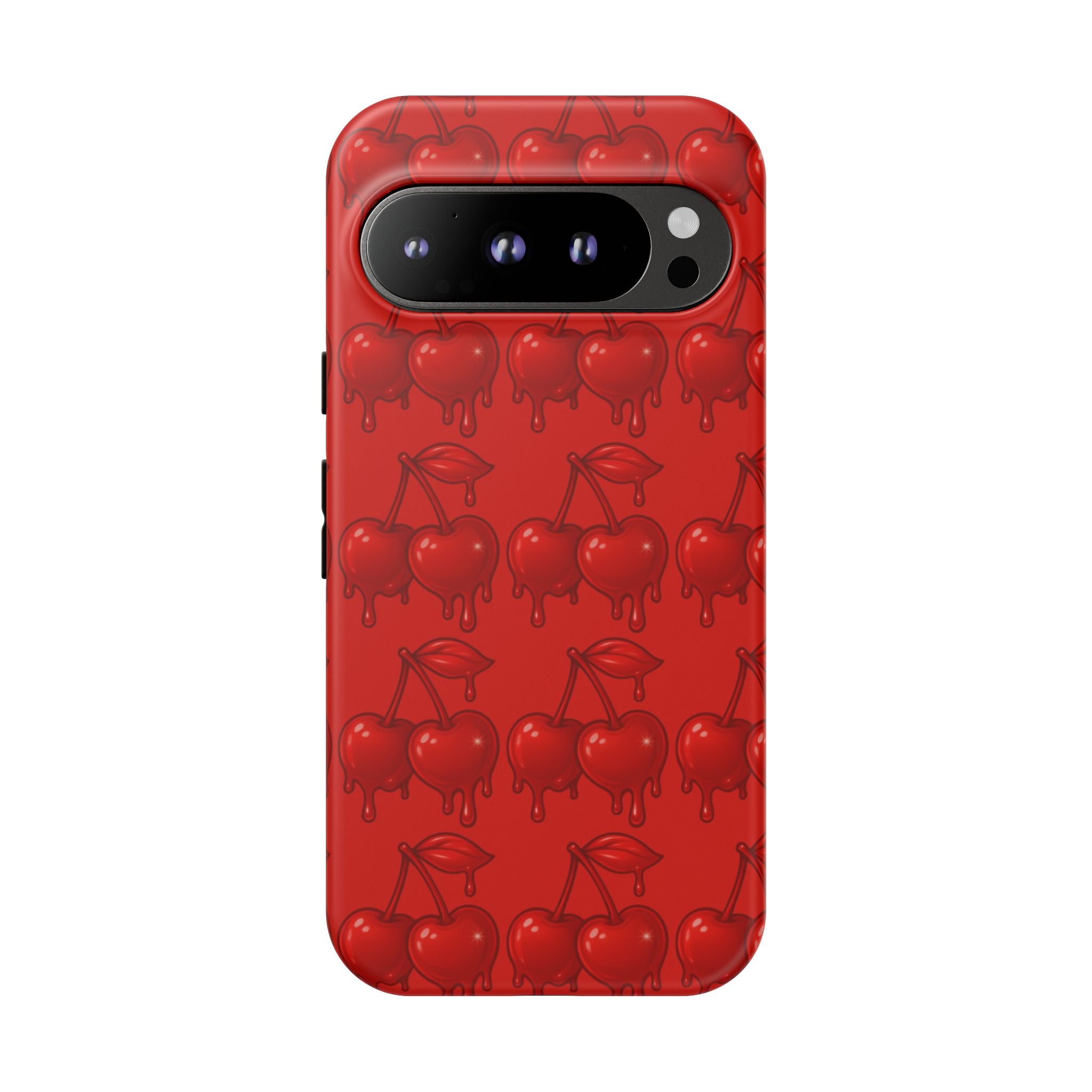 Red Dripping Cherry Phone Case