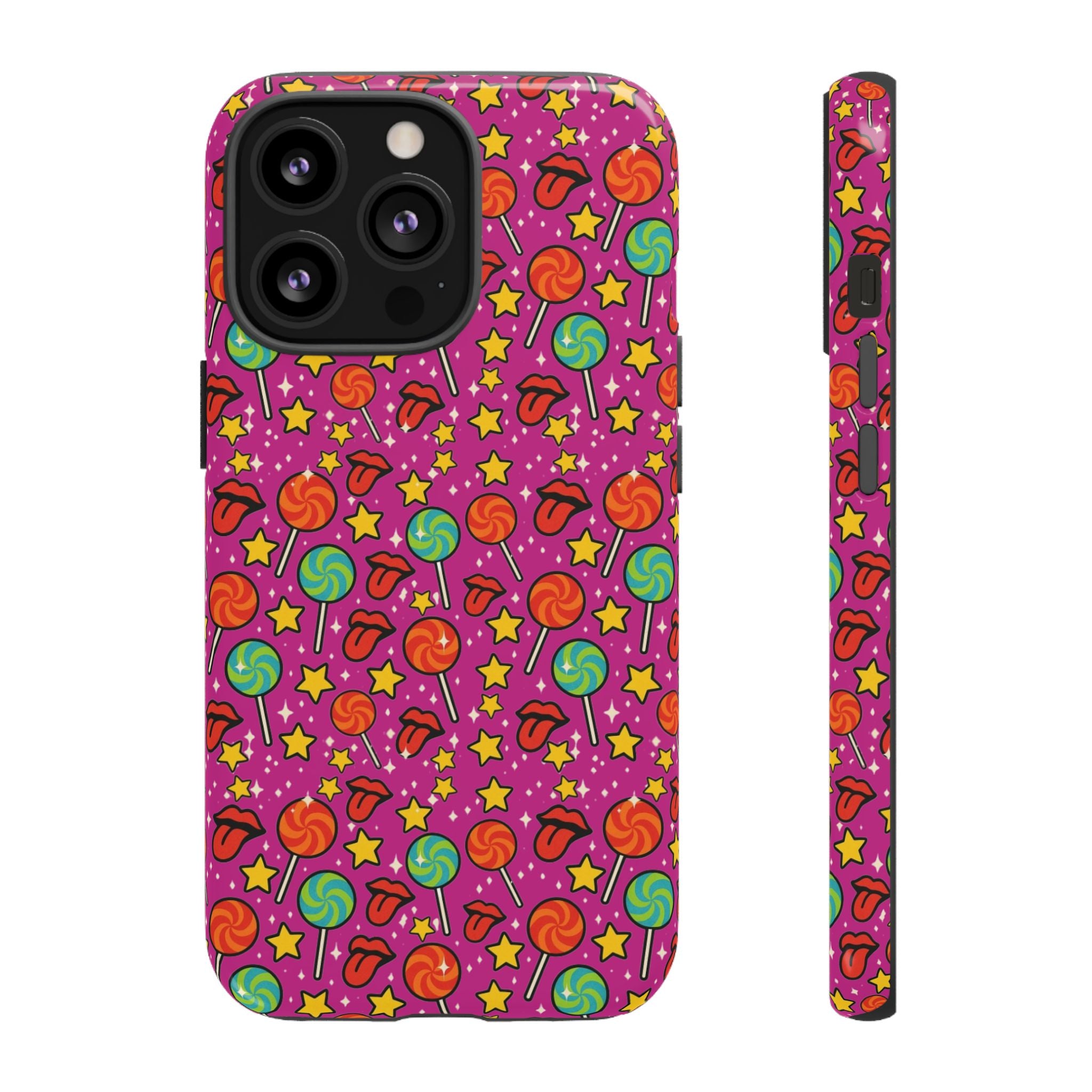 Lollipops & Lips Retro Phone Cases