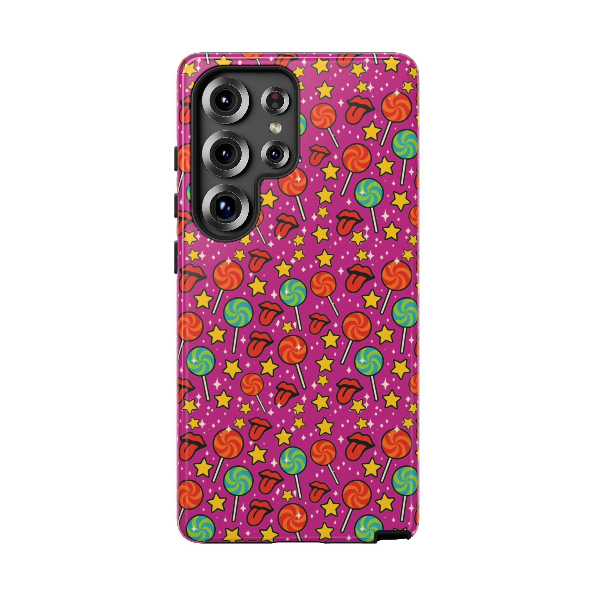 Lollipops & Lips Retro Phone Cases