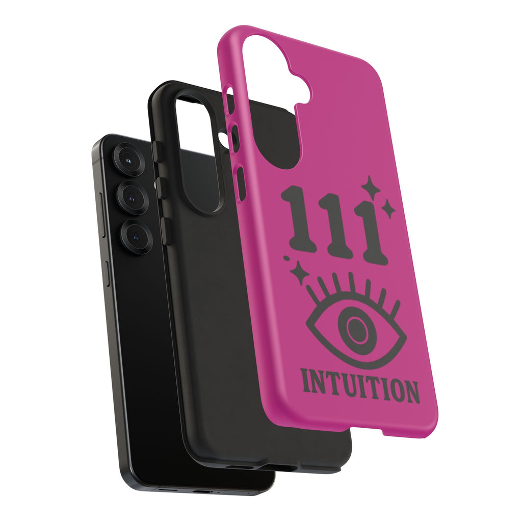 Black & Pink 111 Intuition Phone Case