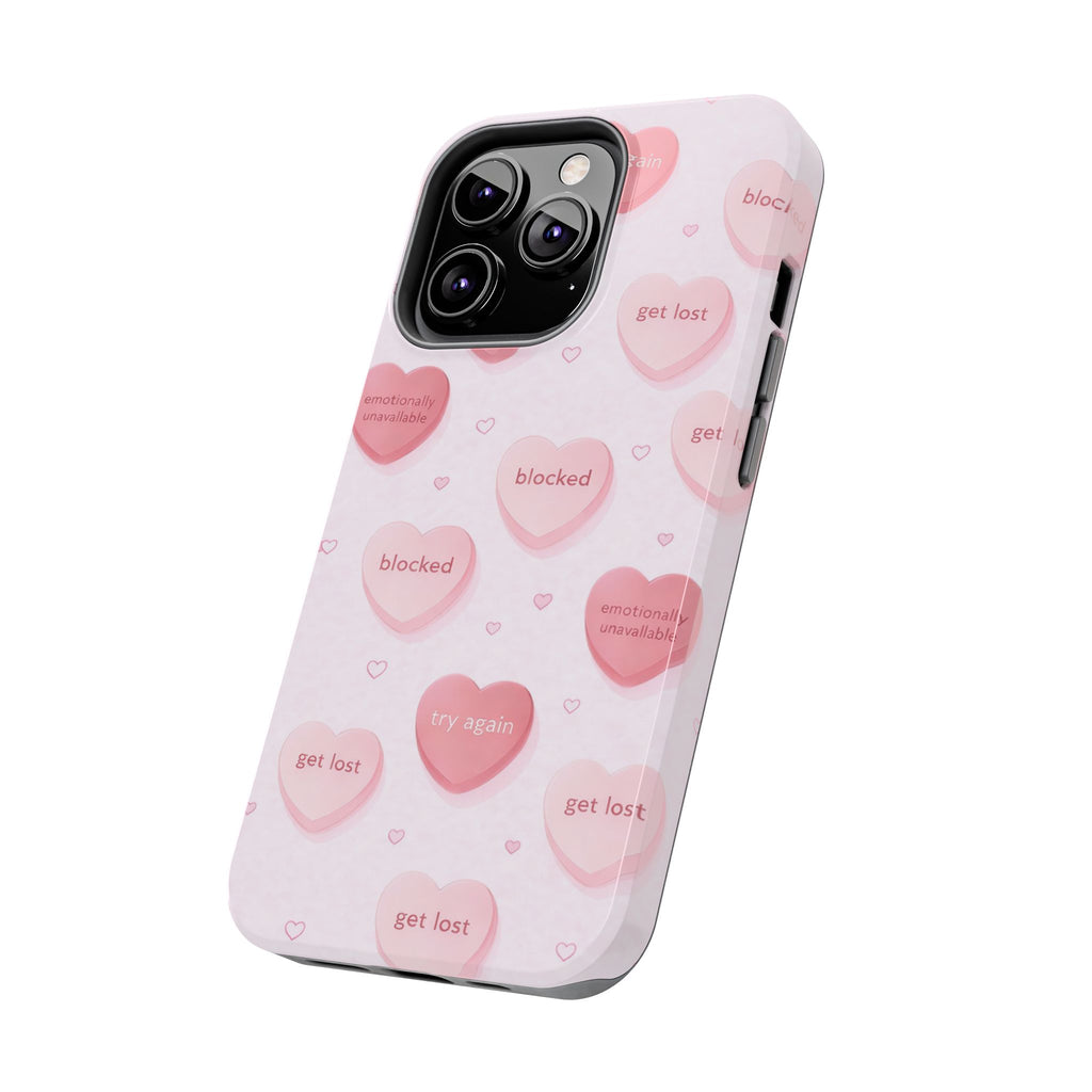 Non-Conversation Hearts Phone Case