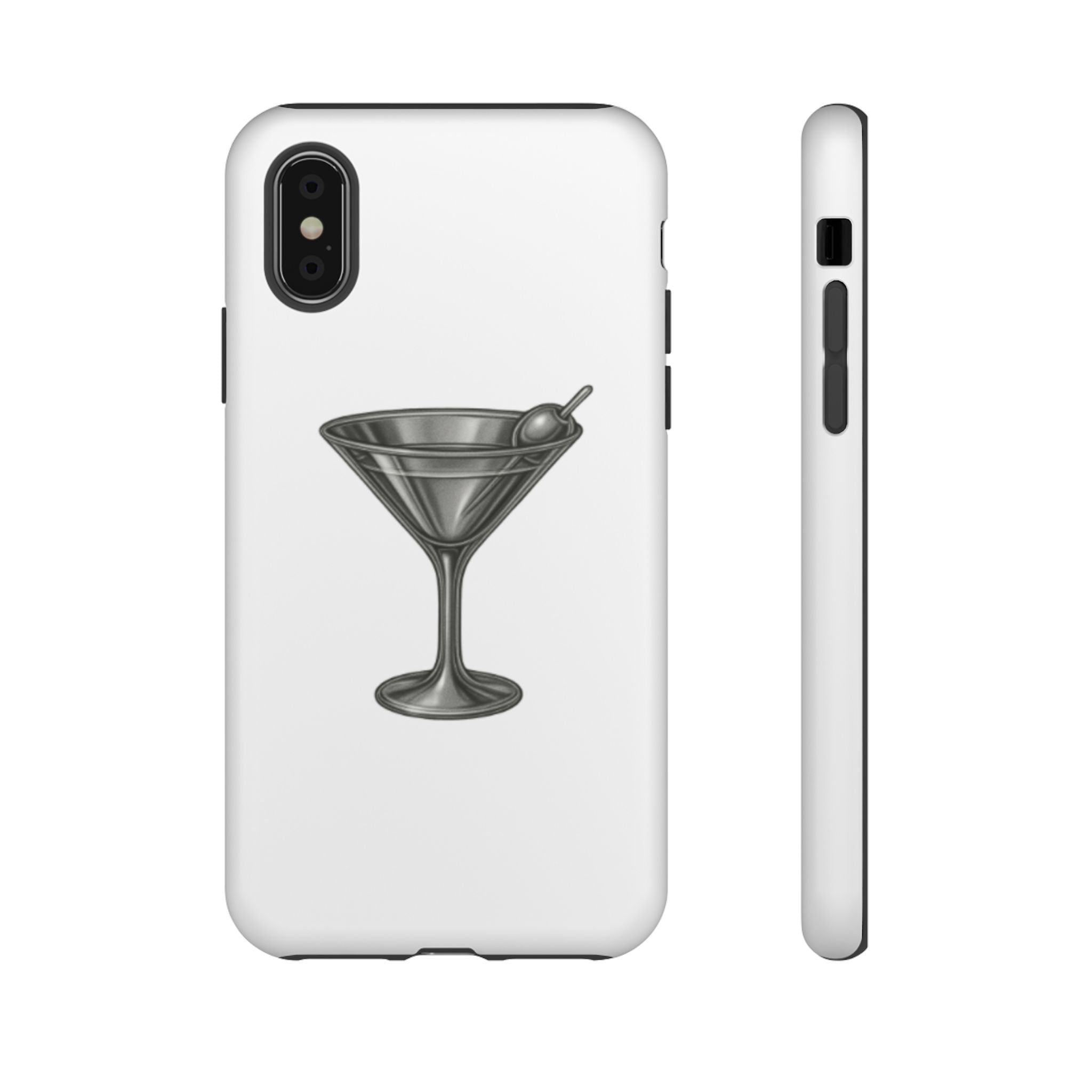 Silver Martini Tough Case