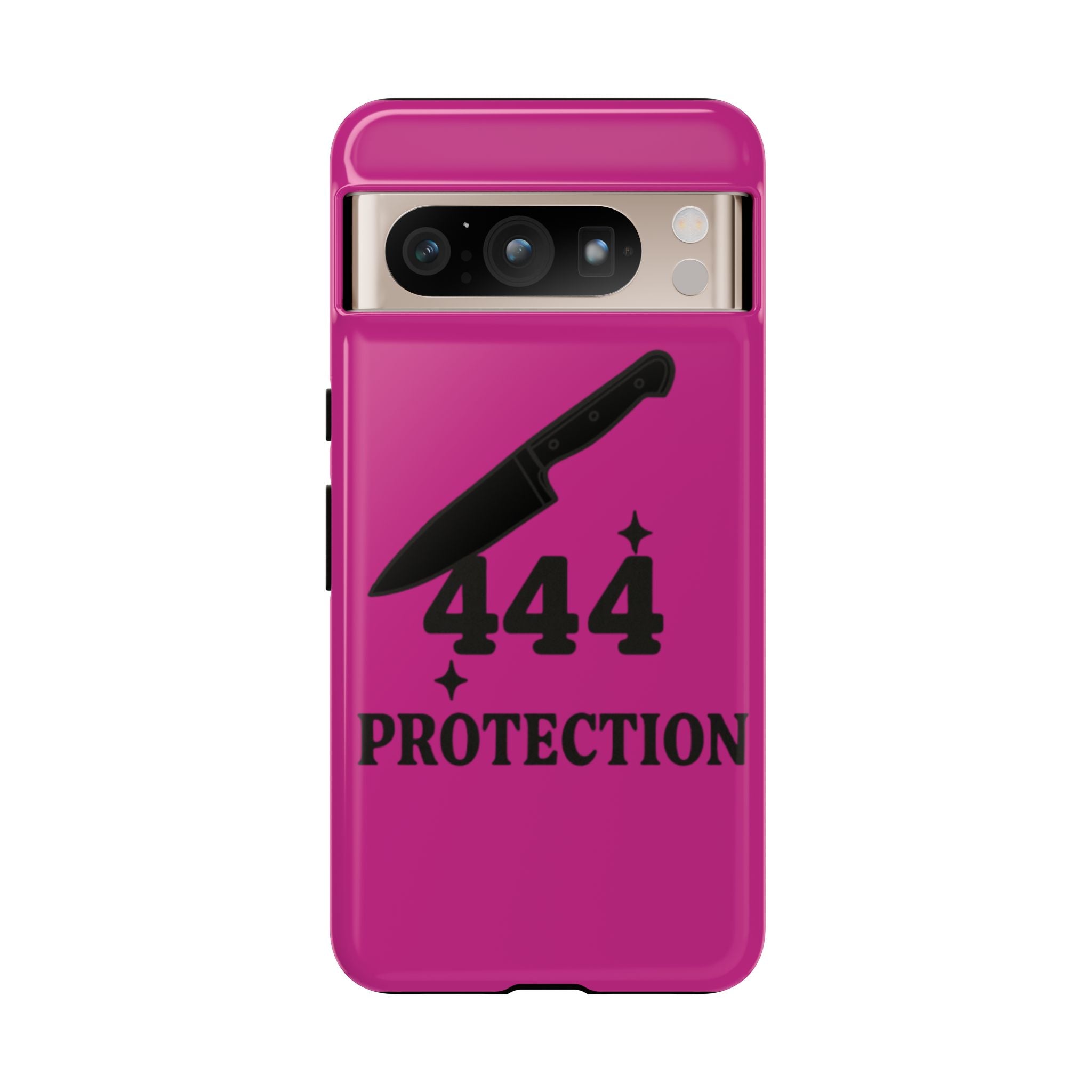 Black & Pink 444 Protection Phone Case