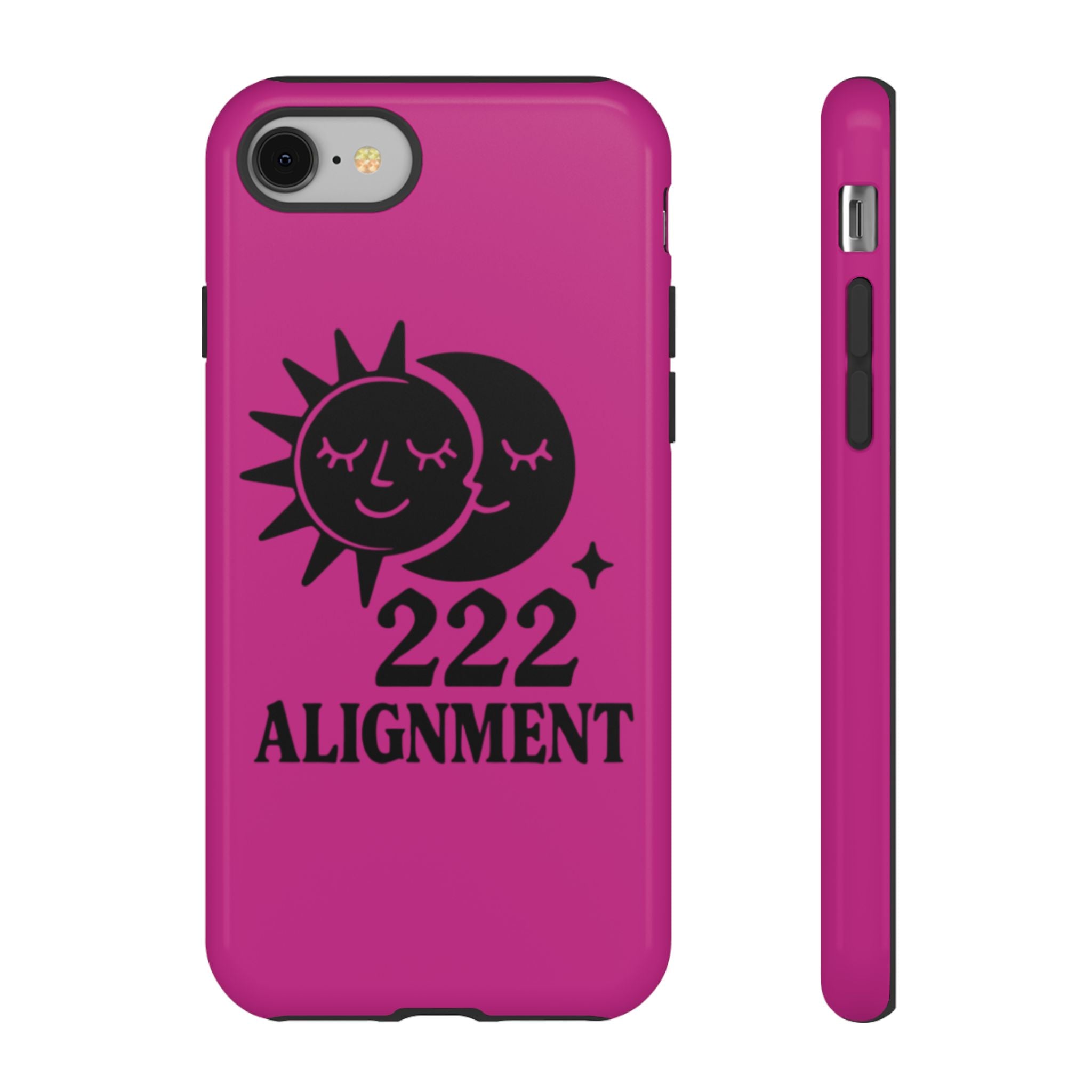Black & Pink 222 Alignment Phone Case