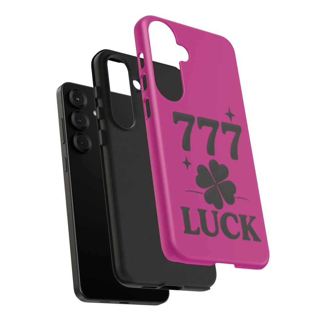 Black & Pink 777 Luck Phone Case
