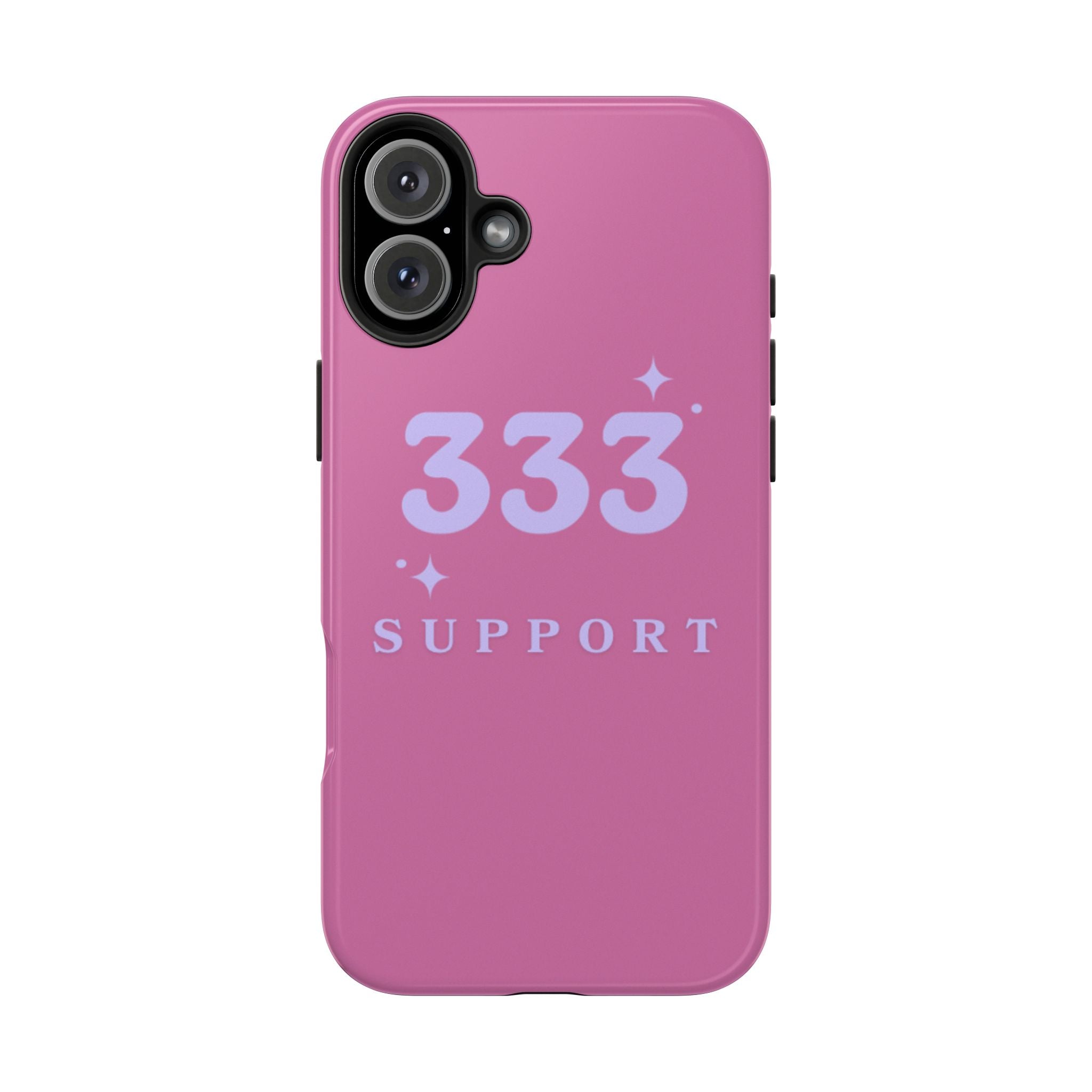 Pink & Purple 333 Support Phone Case