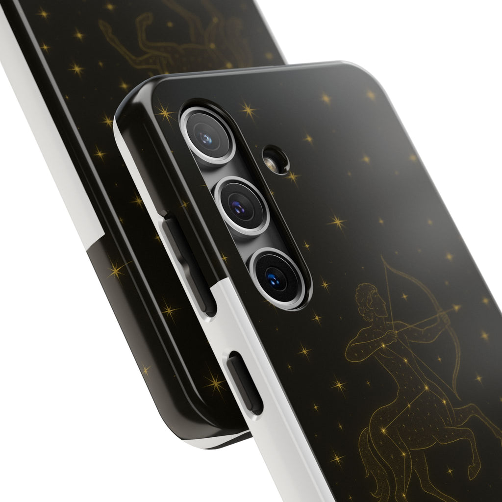 Sagittarius Constellation Tough Phone Case — Zodiac Archer Protective Cover
