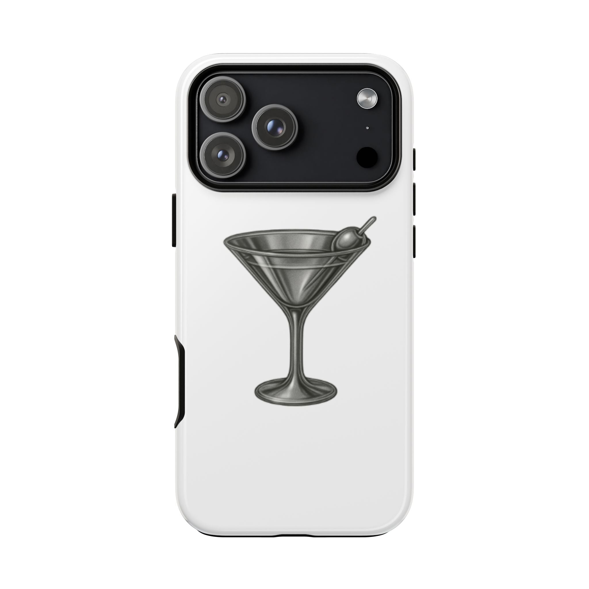 Silver Martini Tough Case