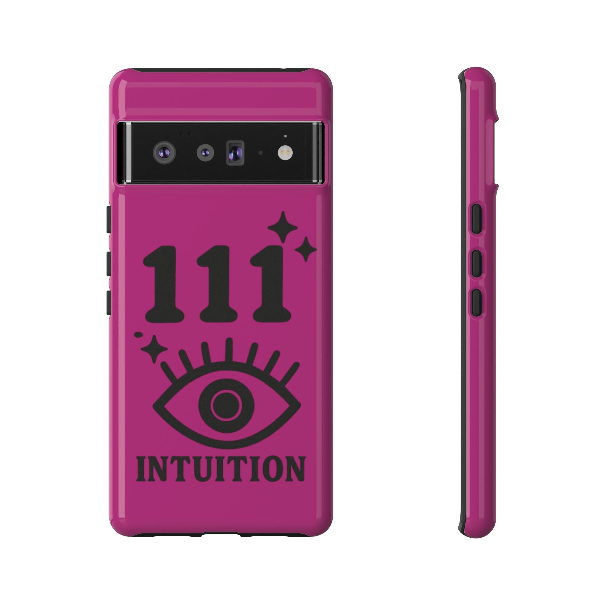 Black & Pink 111 Intuition Phone Case