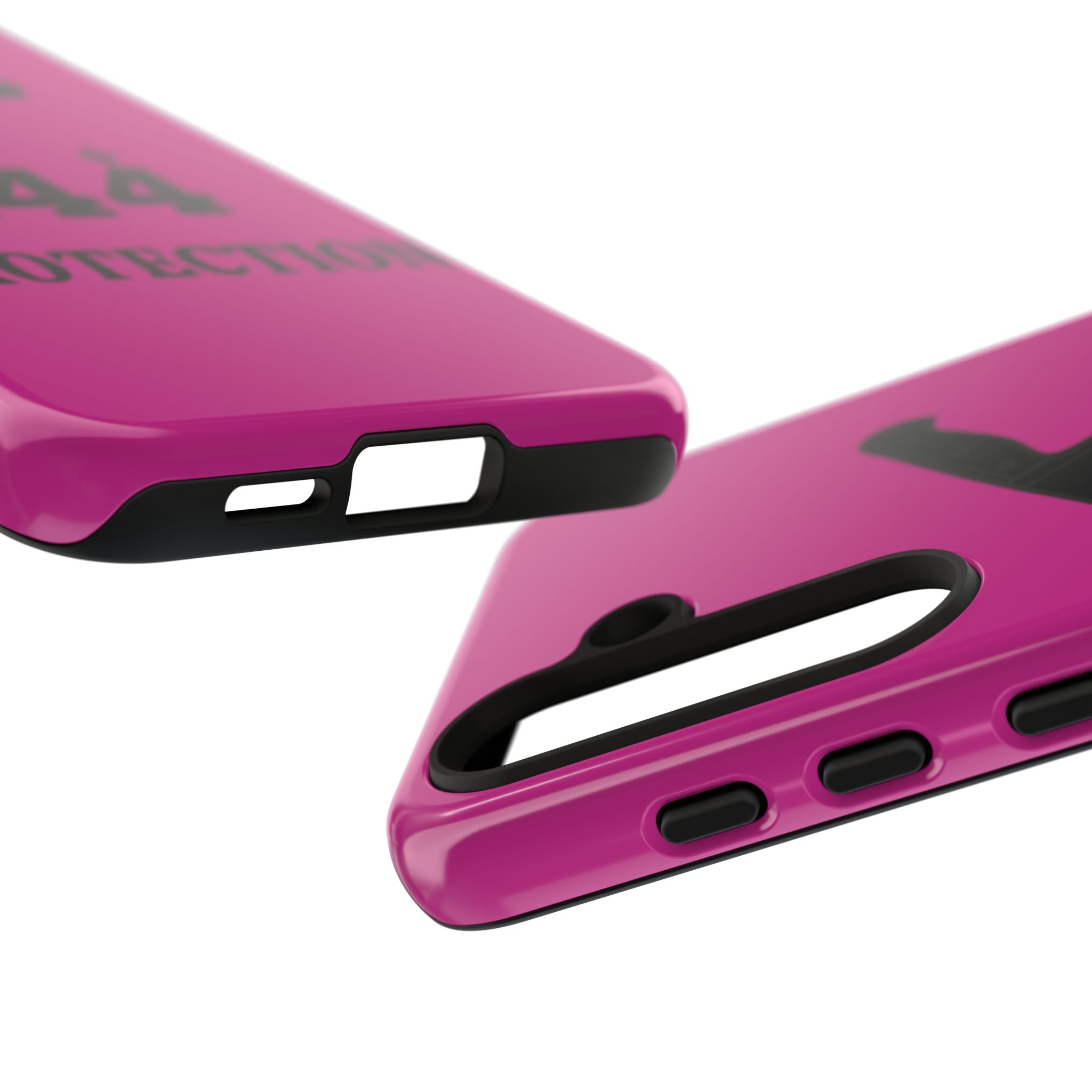 Black & Pink 444 Protection Phone Case