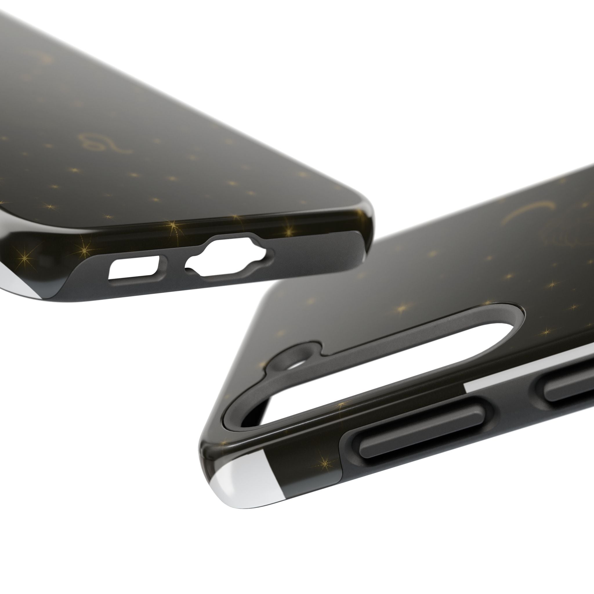 Leo Constellation Tough Phone Case — Zodiac Lion Design with Moon & Stars