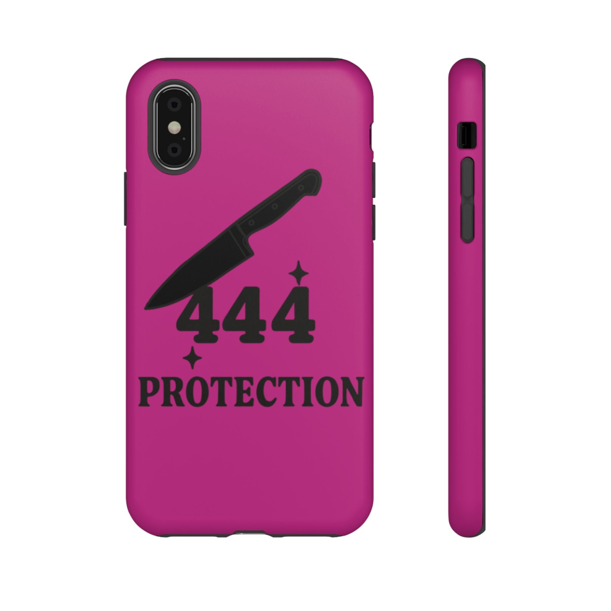 Black & Pink 444 Protection Phone Case
