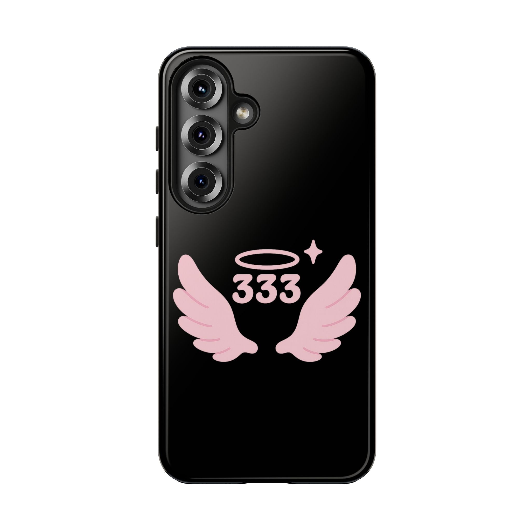 Black & Pink 333 Phone Case