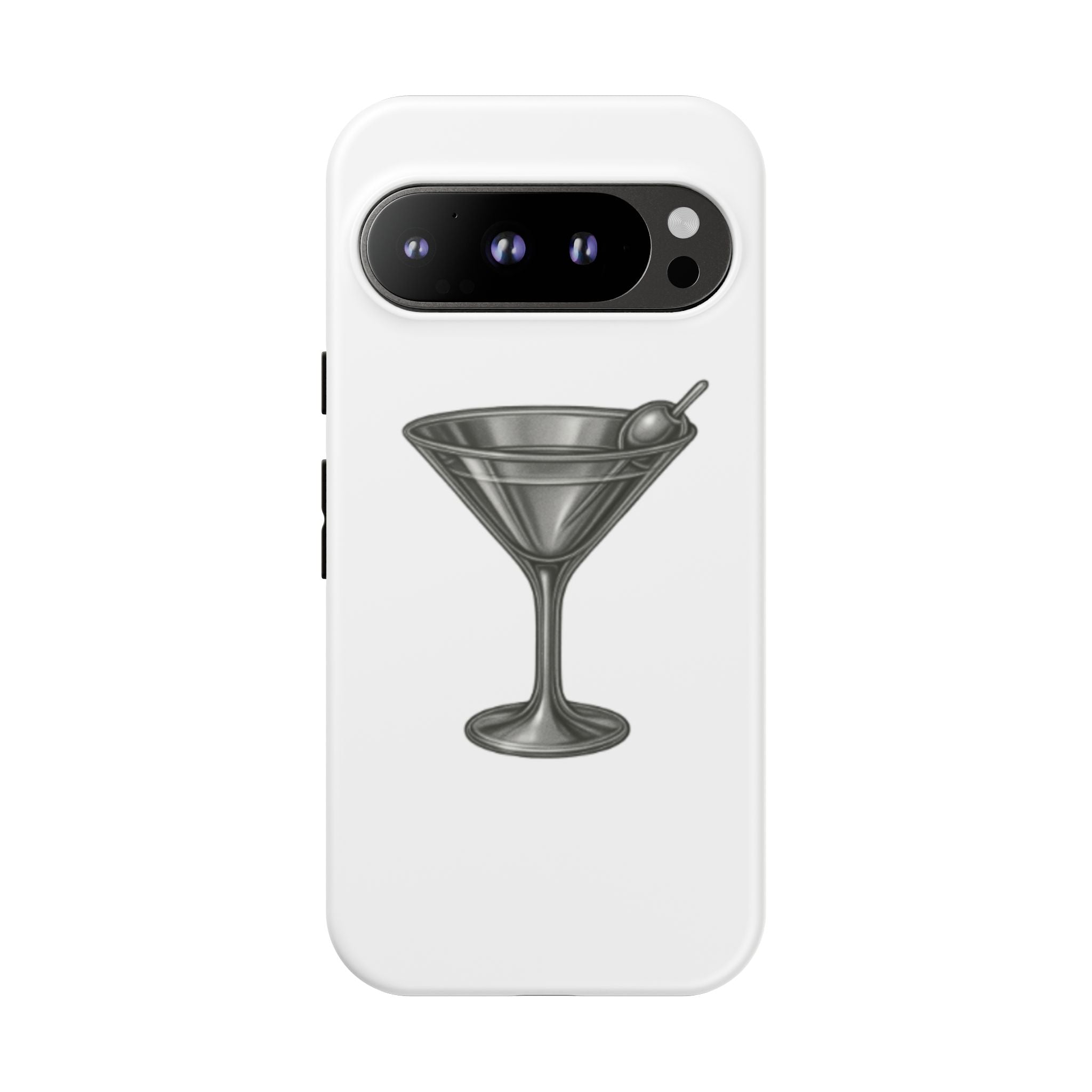 Silver Martini Tough Case