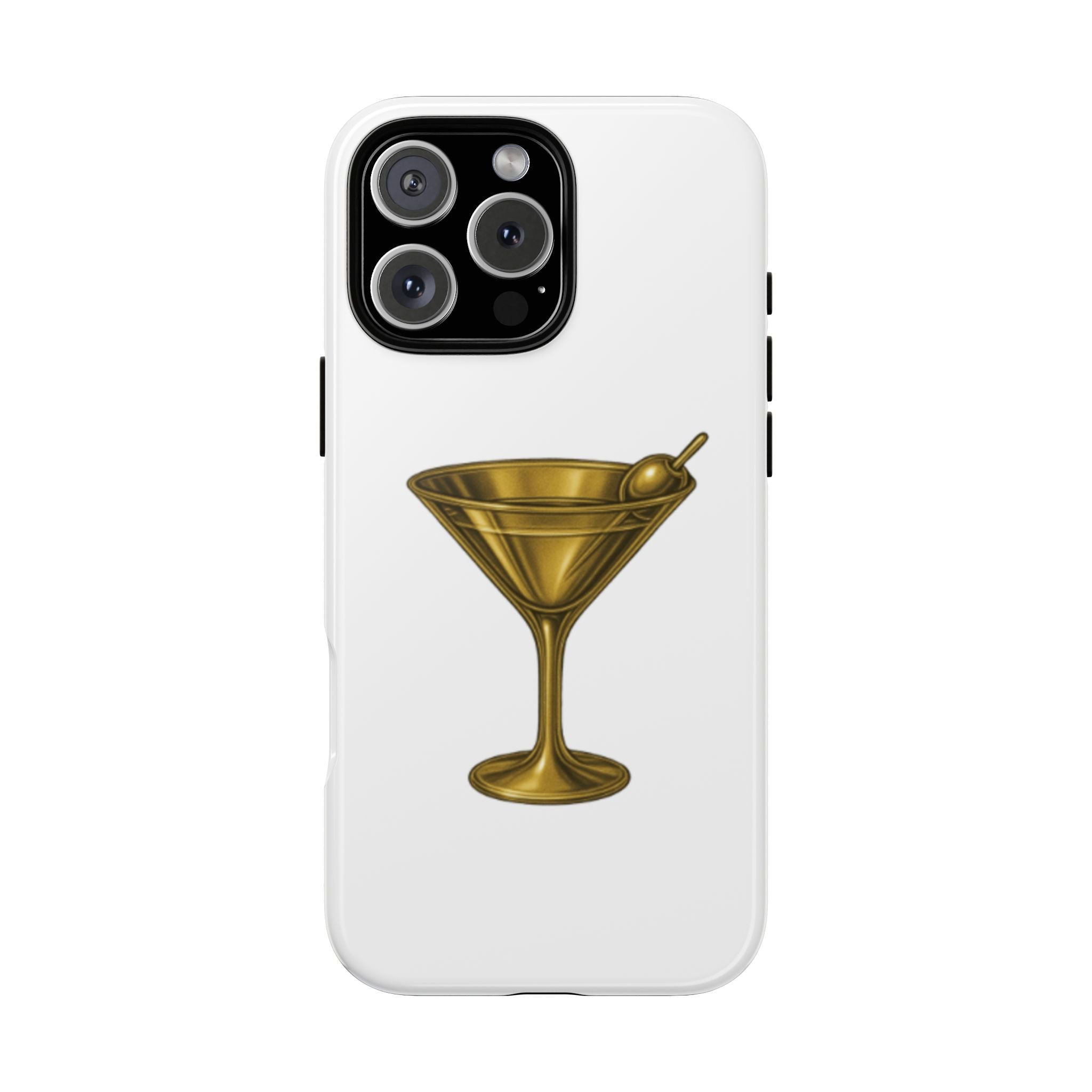 Gold Martini Tough Case