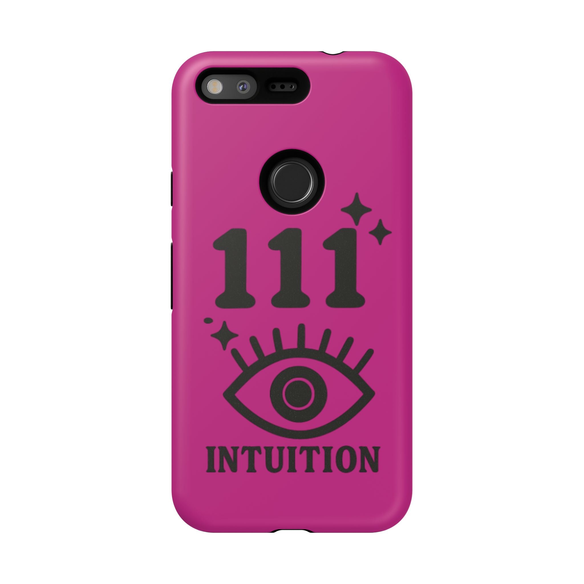 Black & Pink 111 Intuition Phone Case