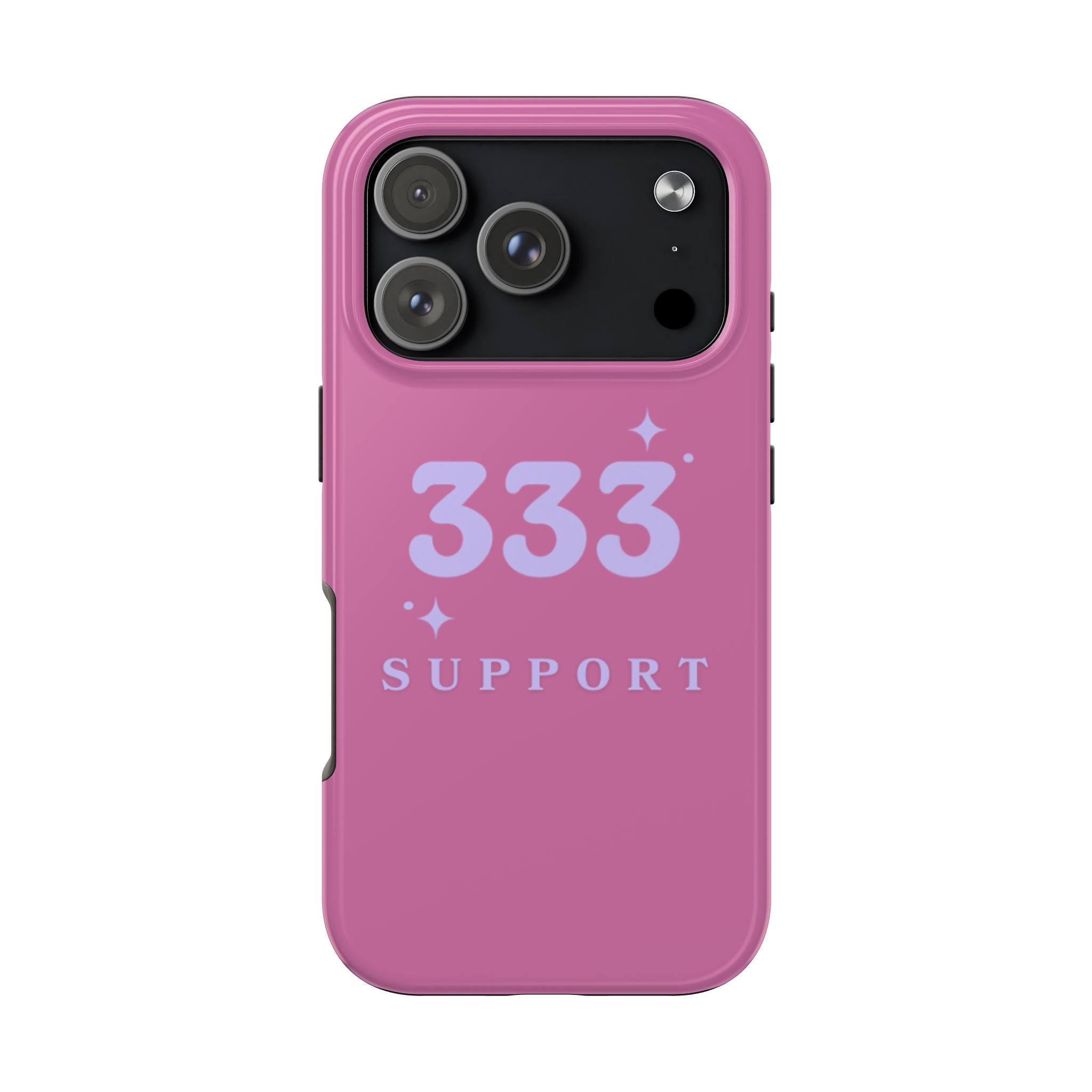 Pink & Purple 333 Support Phone Case
