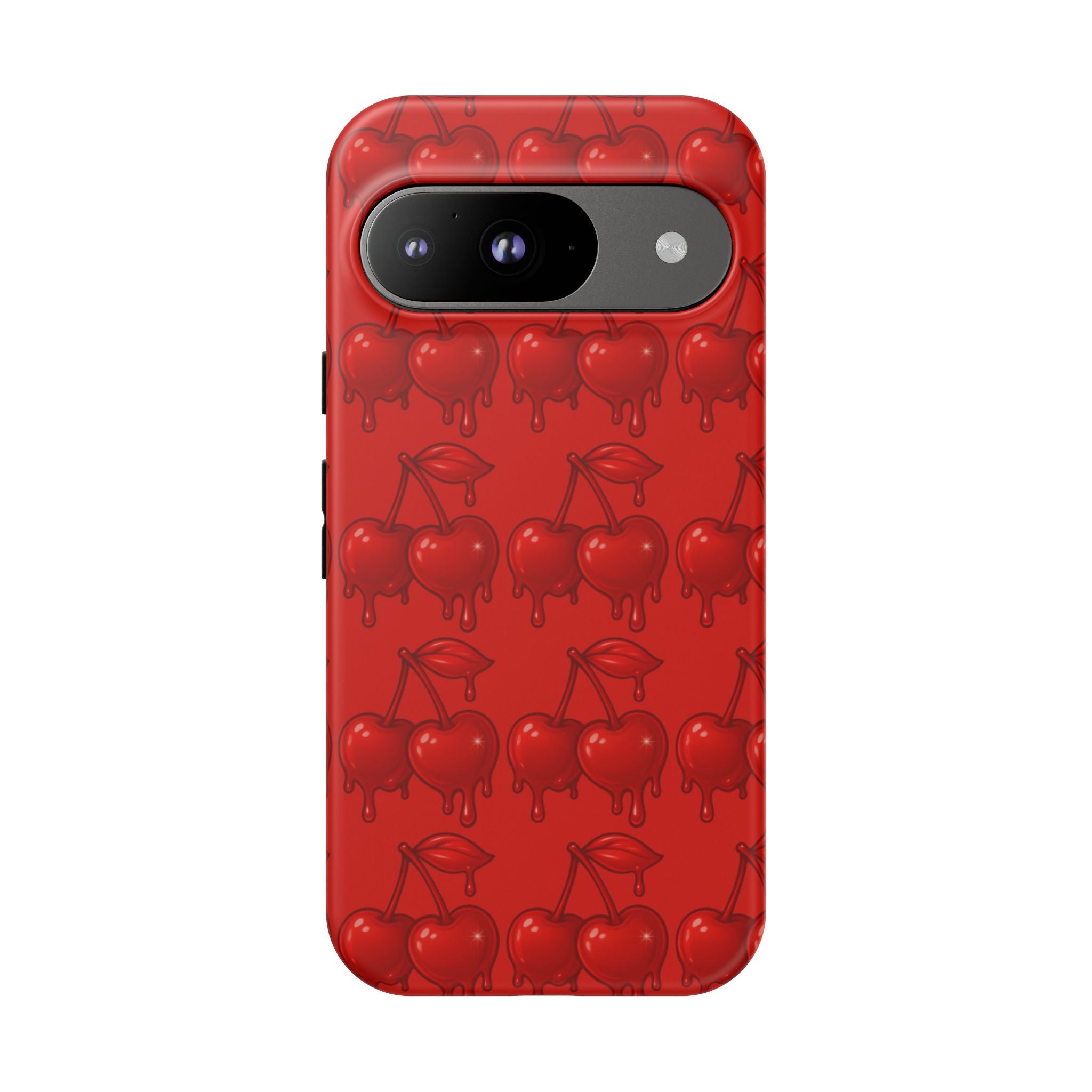 Red Dripping Cherry Phone Case