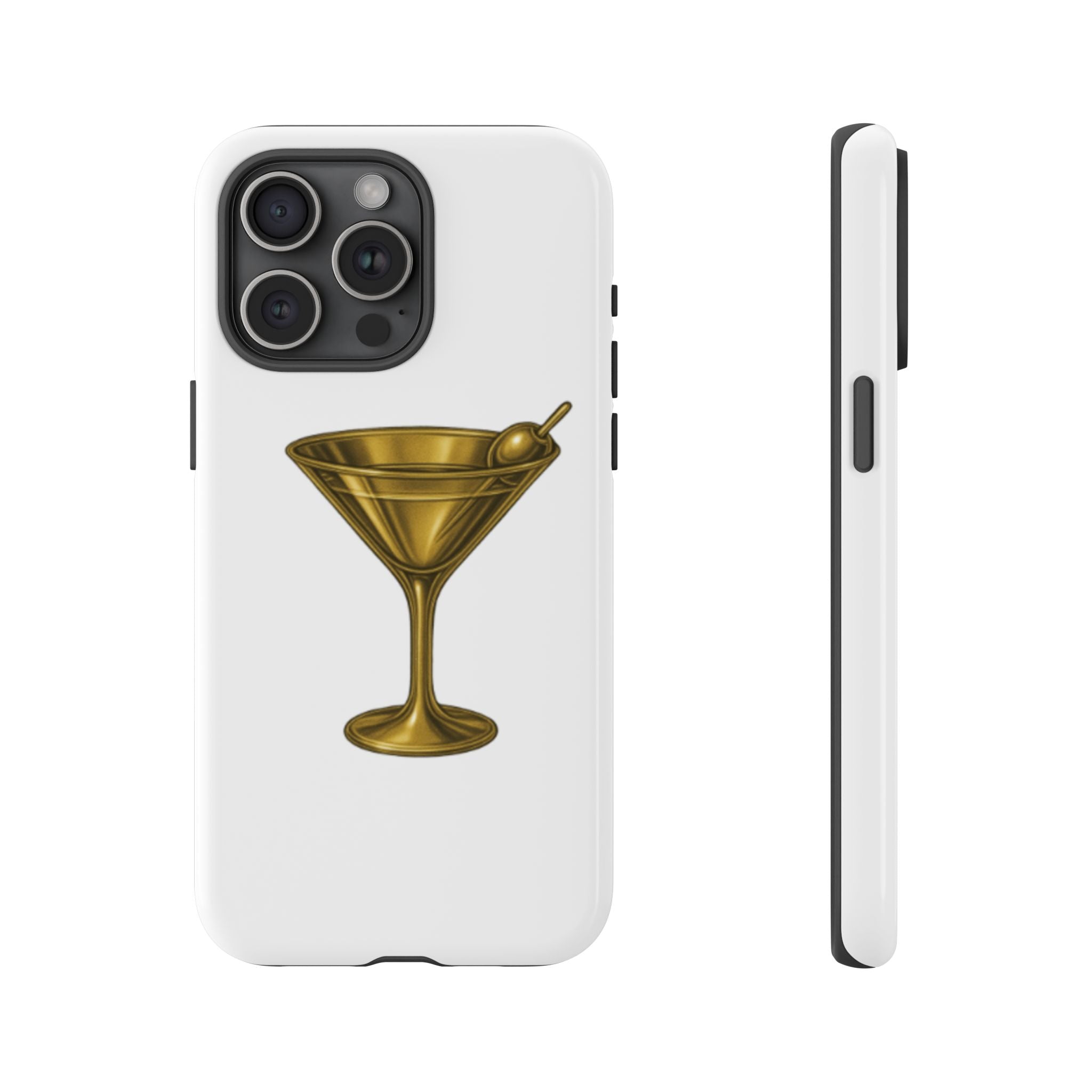 Gold Martini Tough Case
