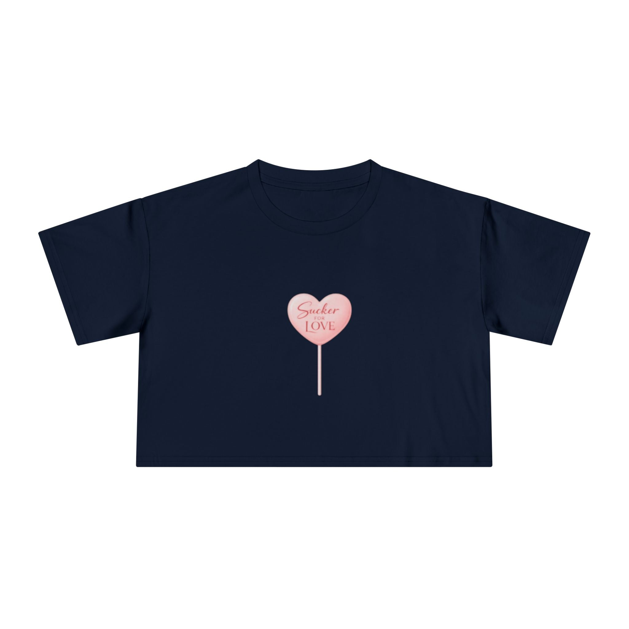 "Sucker for Love" Cropped Tee