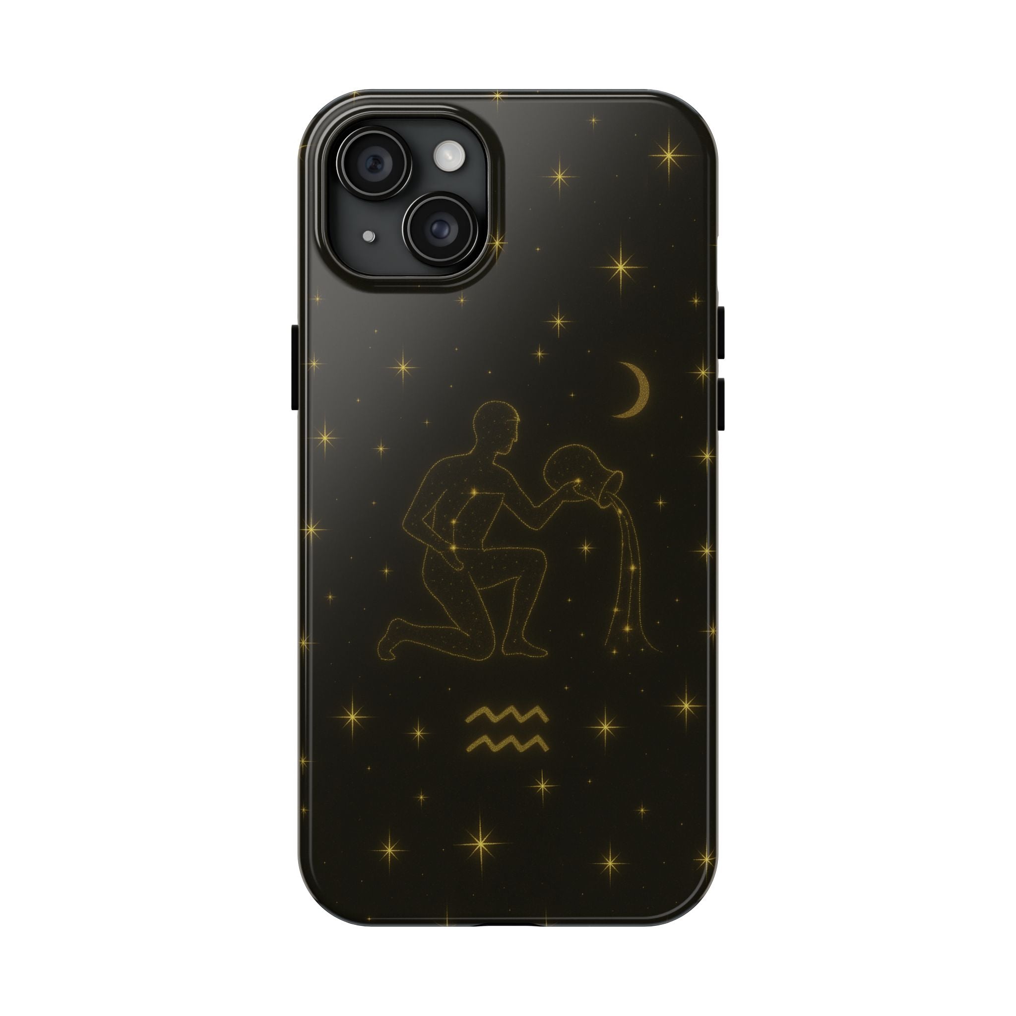 Aquarius Constellation Tough Phone Case — Zodiac Water-Bearer Astrology Design