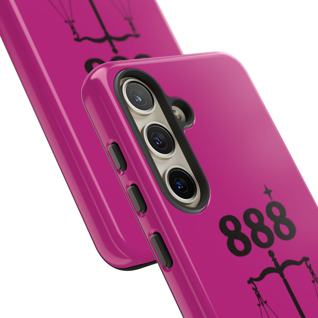 Black & Pink 888 Balance Phone Case