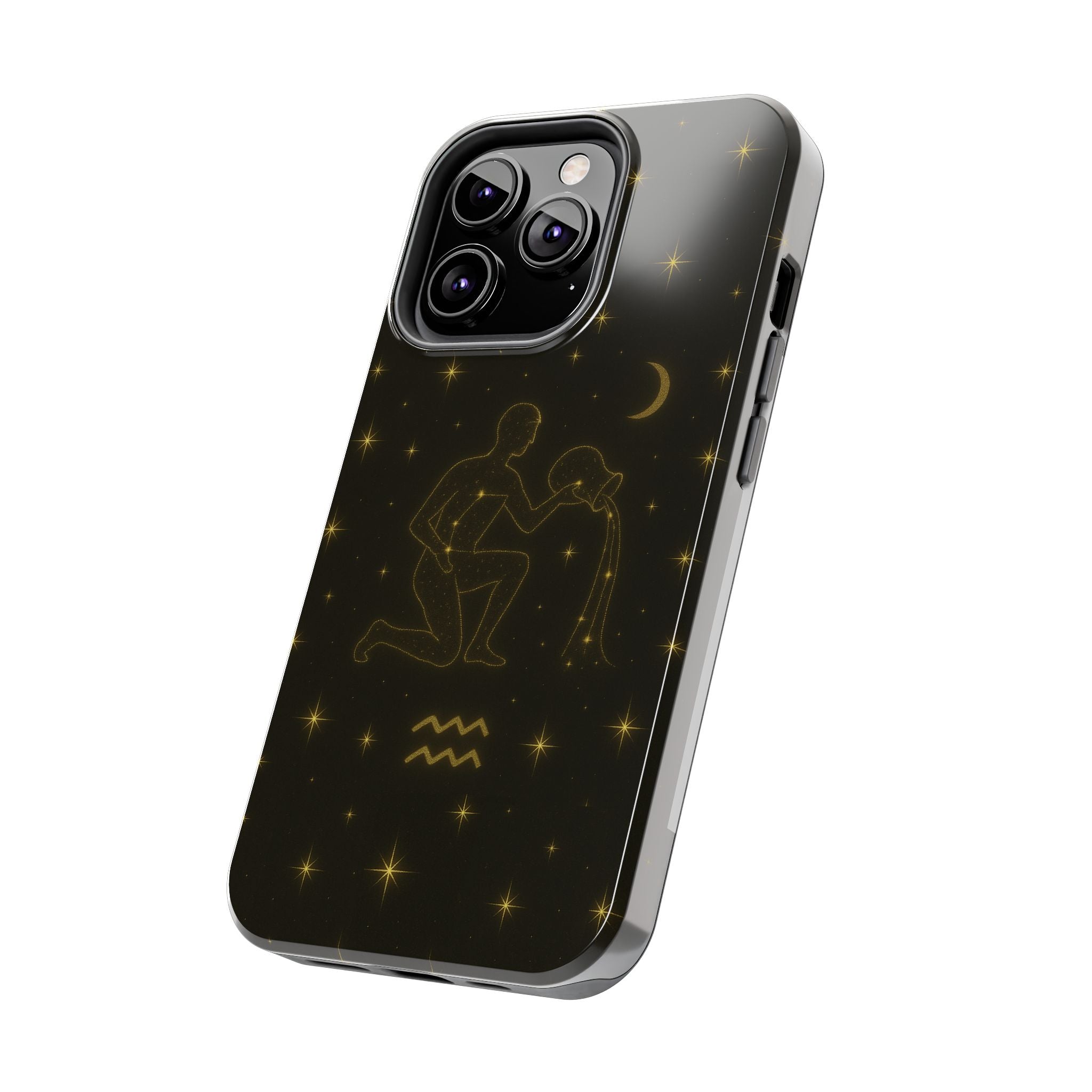 Aquarius Constellation Tough Phone Case — Zodiac Water-Bearer Astrology Design