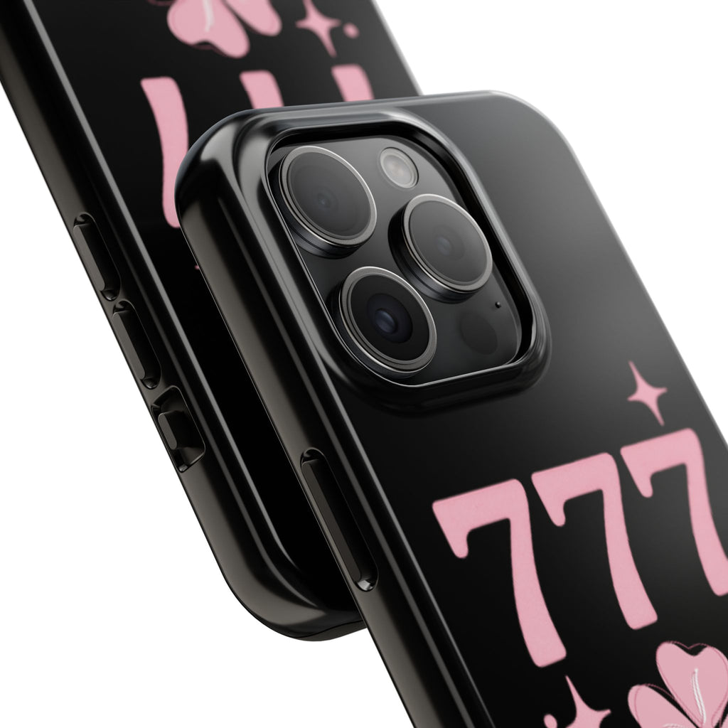 Black & Pink 777 Phone Case