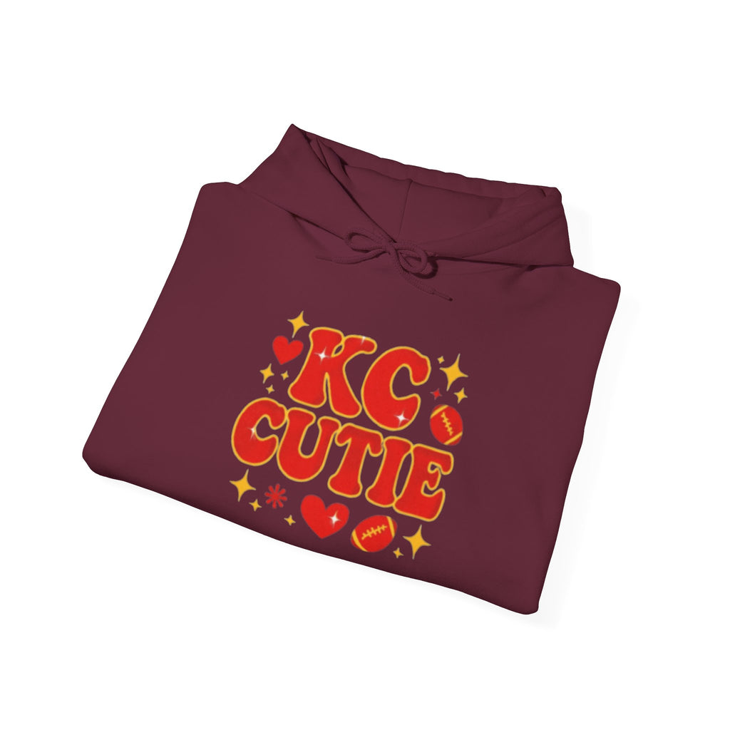 KC Cutie Hoodie — Cute Kansas City Graphic Pullover