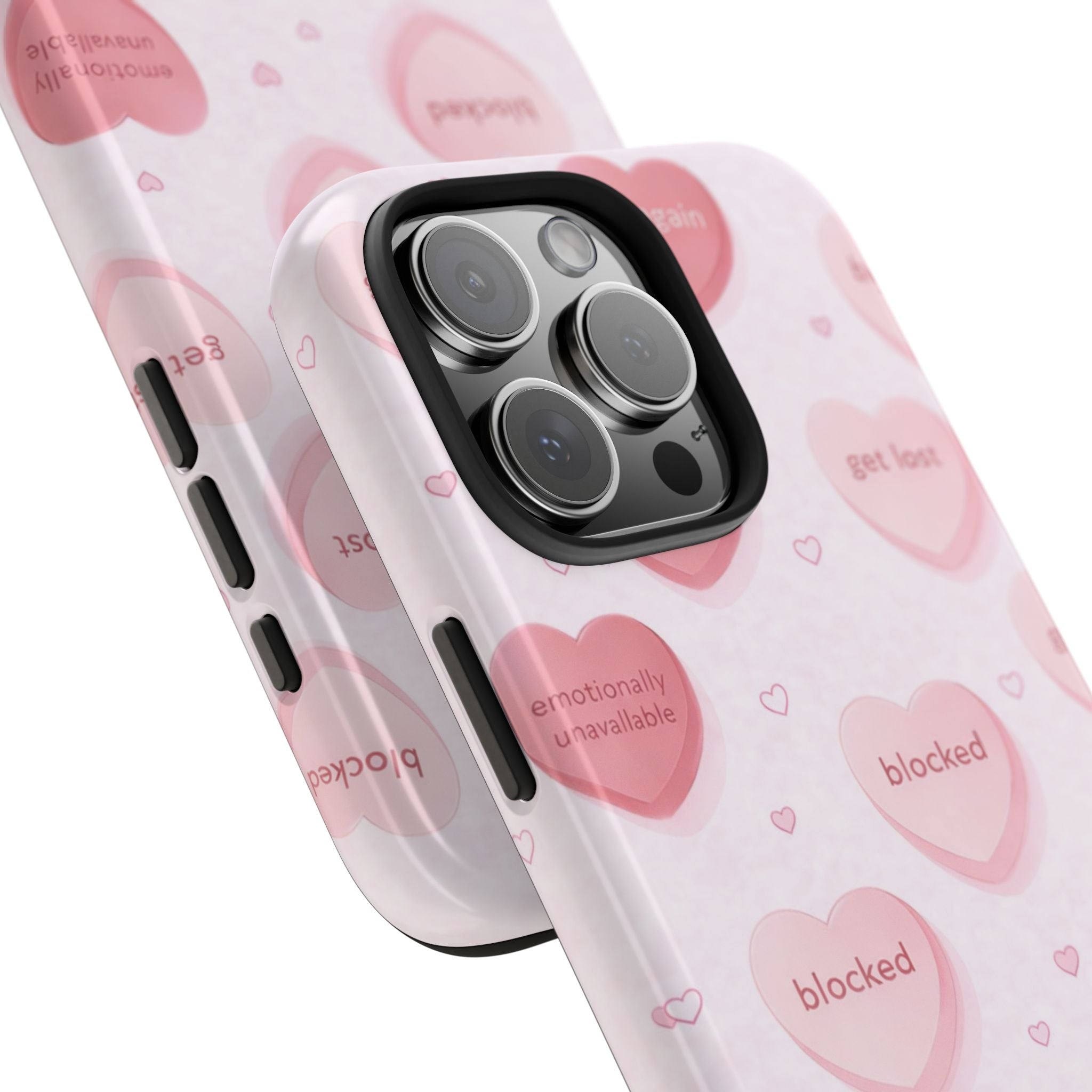 Non-Conversation Hearts Phone Case