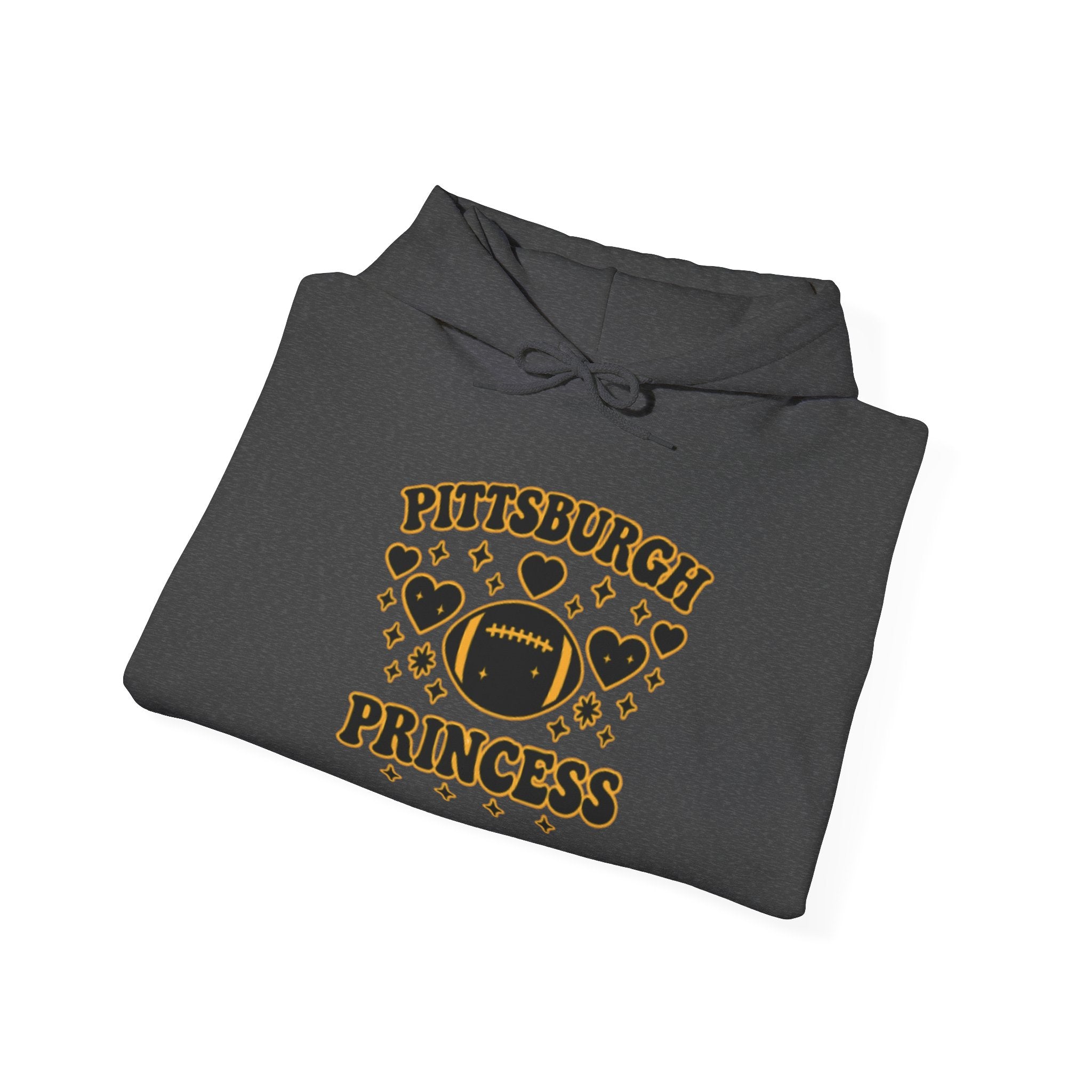 Pittsburgh Princess Hoodie — Cute Football City Pride Sweatshirt