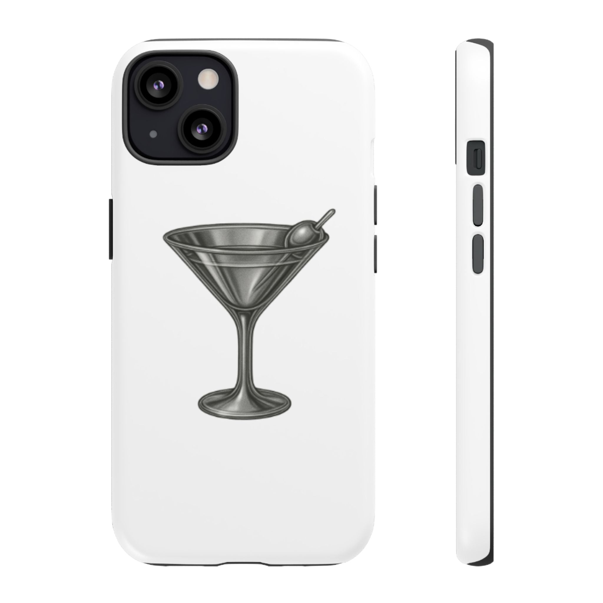 Silver Martini Tough Case