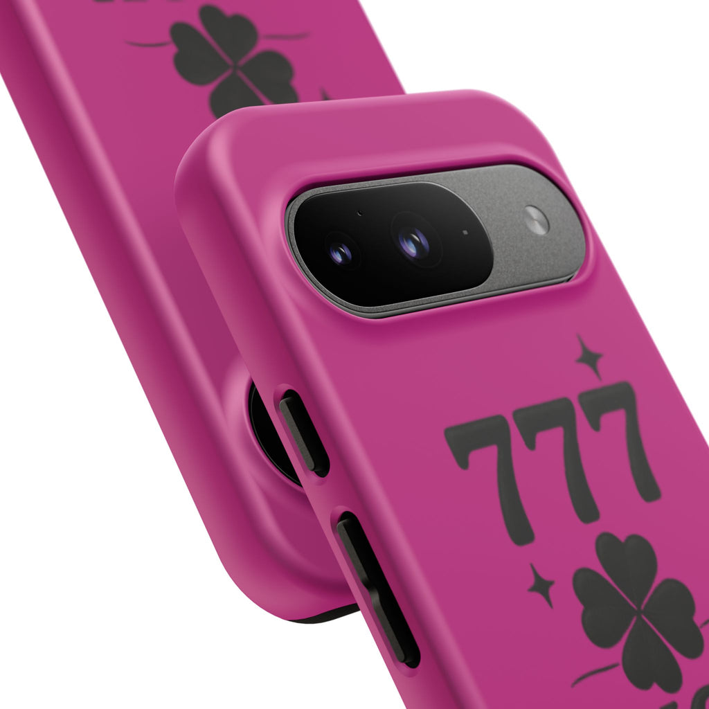 Black & Pink 777 Luck Phone Case