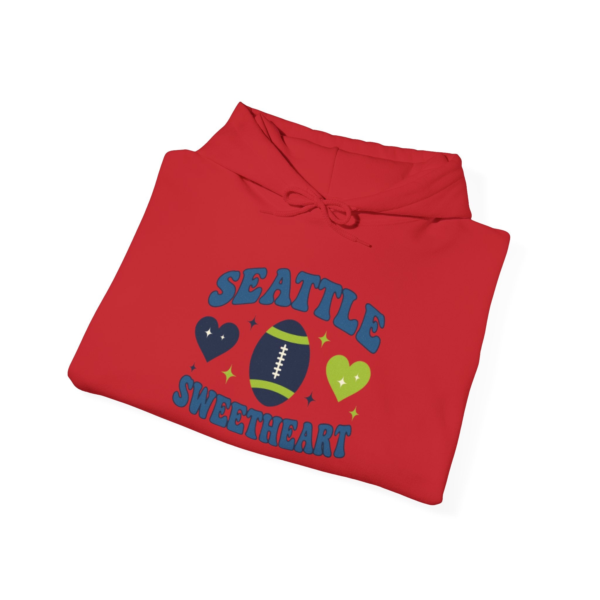 Seattle Sweetheart Football Hoodie — Fan Pullover