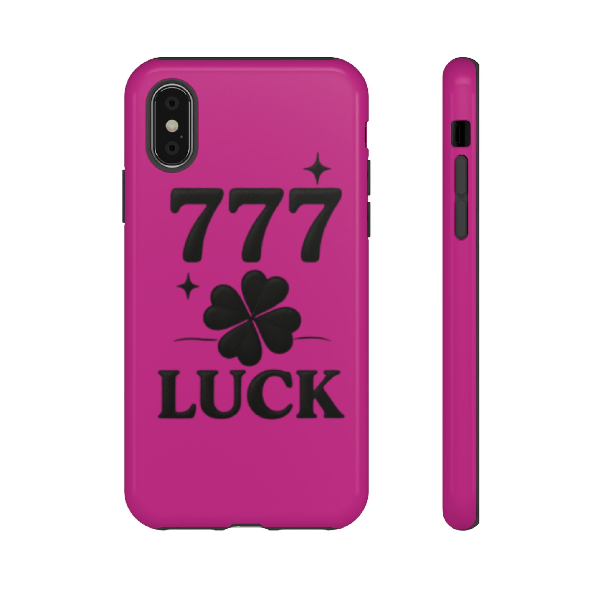 Black & Pink 777 Luck Phone Case