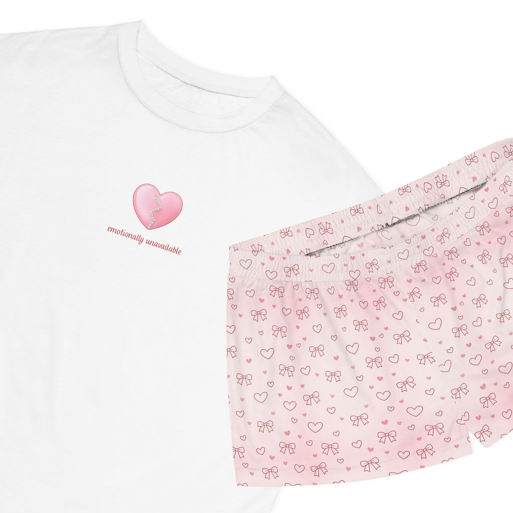 “Emotionally Unavailable” Pj Set