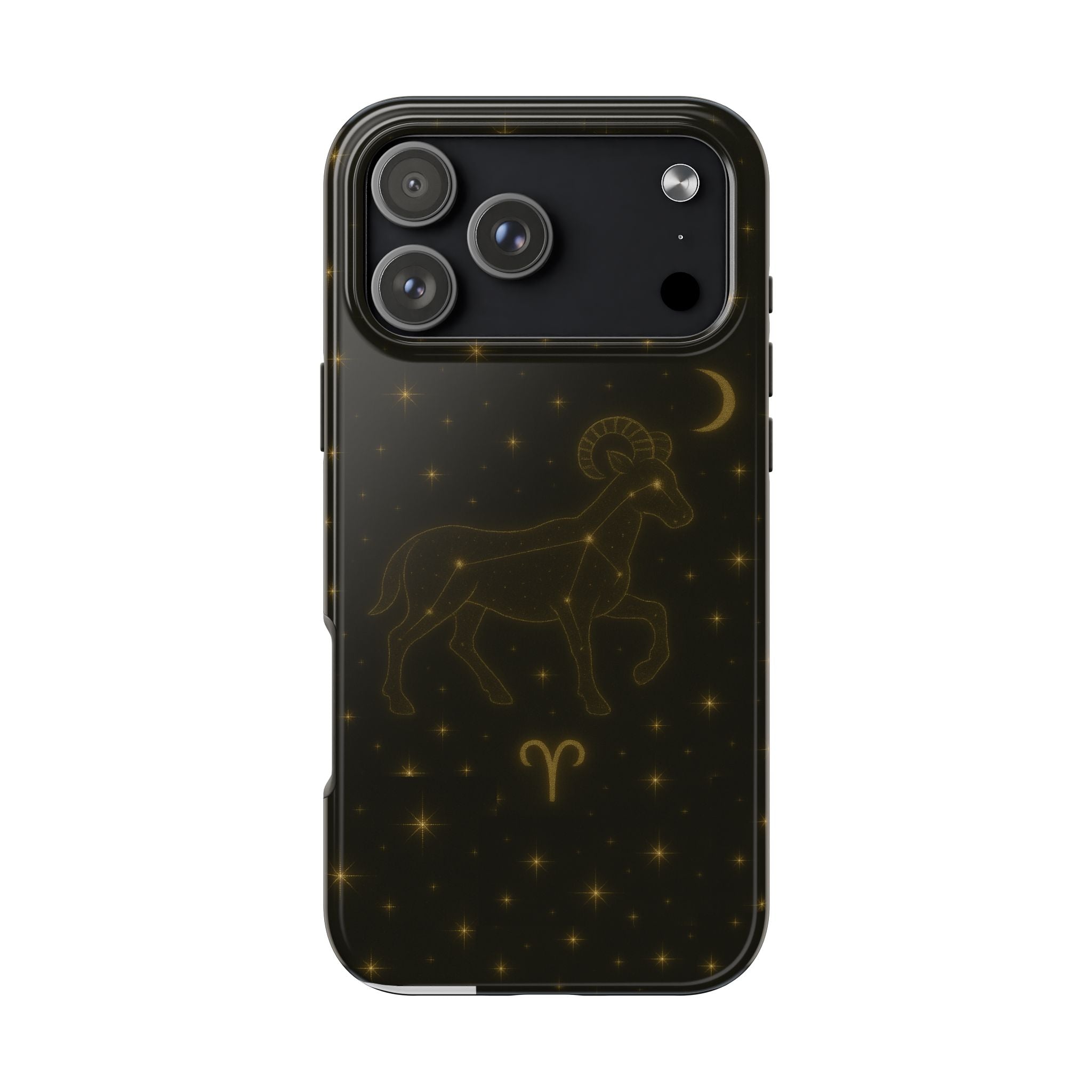 Aries Constellation Tough Phone Case — Zodiac Ram Star Map Design