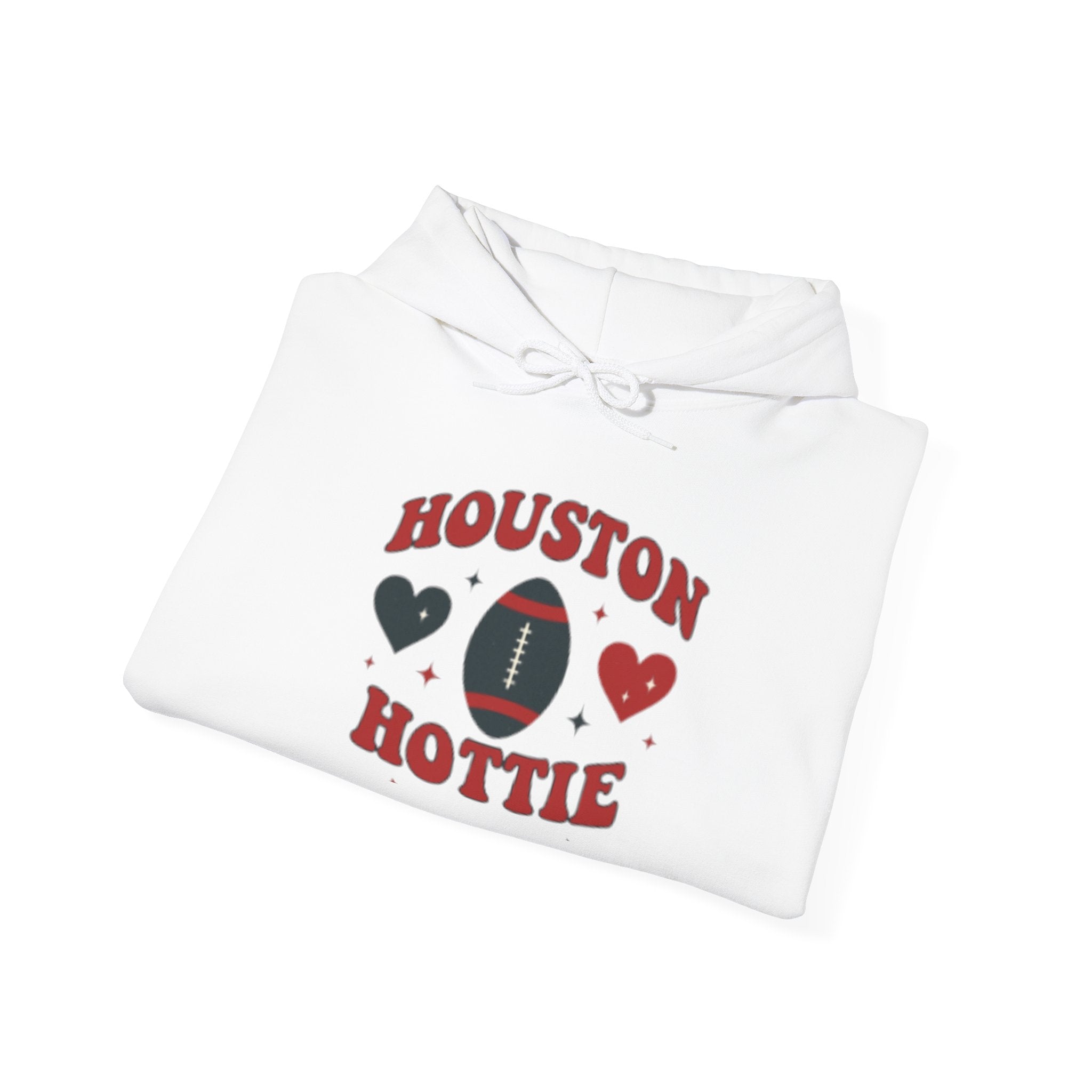 Hoodie — "Houston Hottie" Football Graphic Pullover