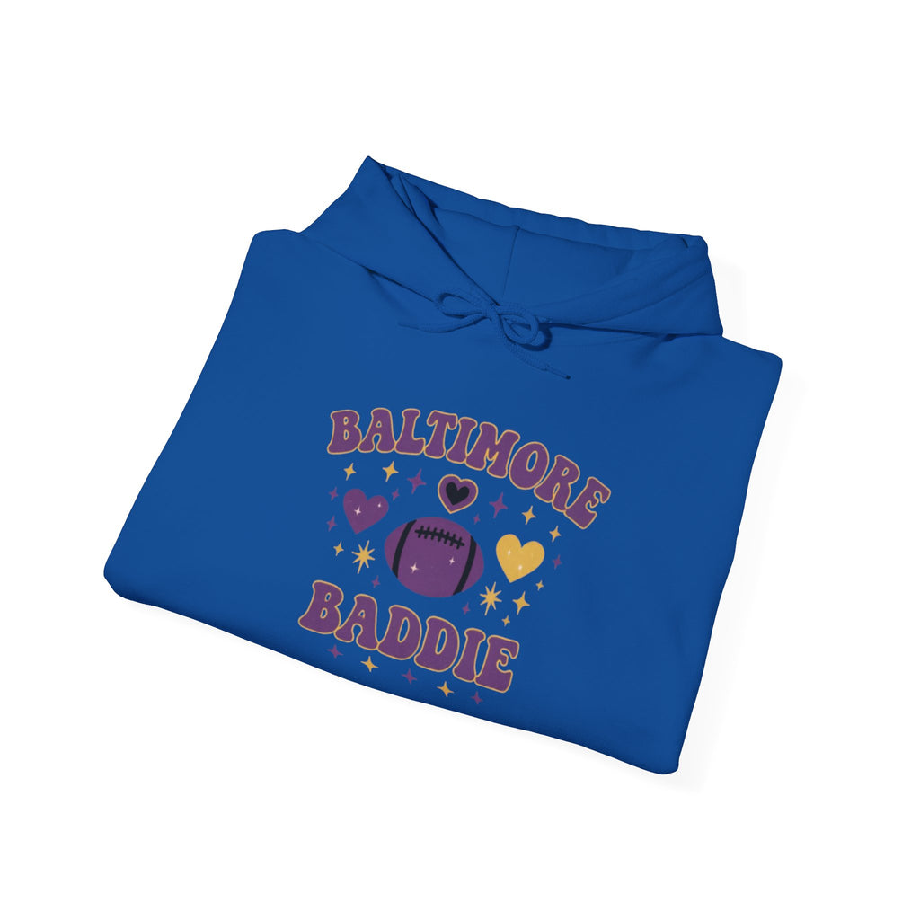 Baltimore Baddie Hoodie — Cute Charm City Graphic Pullover
