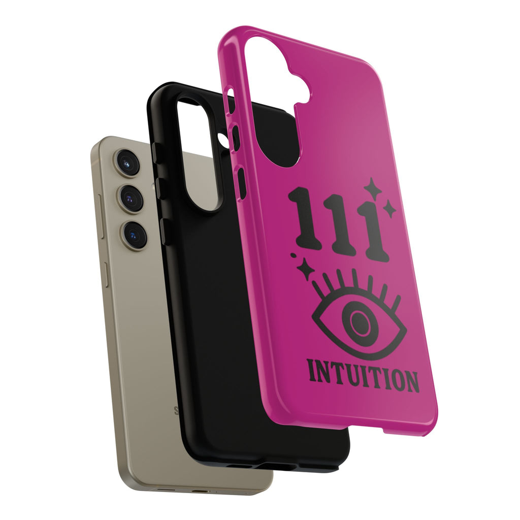 Black & Pink 111 Intuition Phone Case