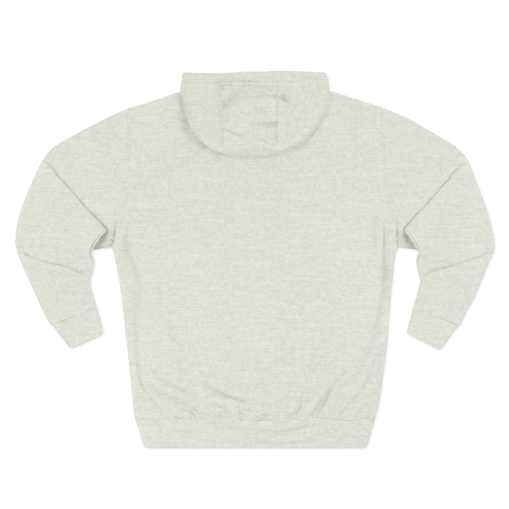 Hot & Cold Blue Flame Hoodie — Graphic Fleece Pullover