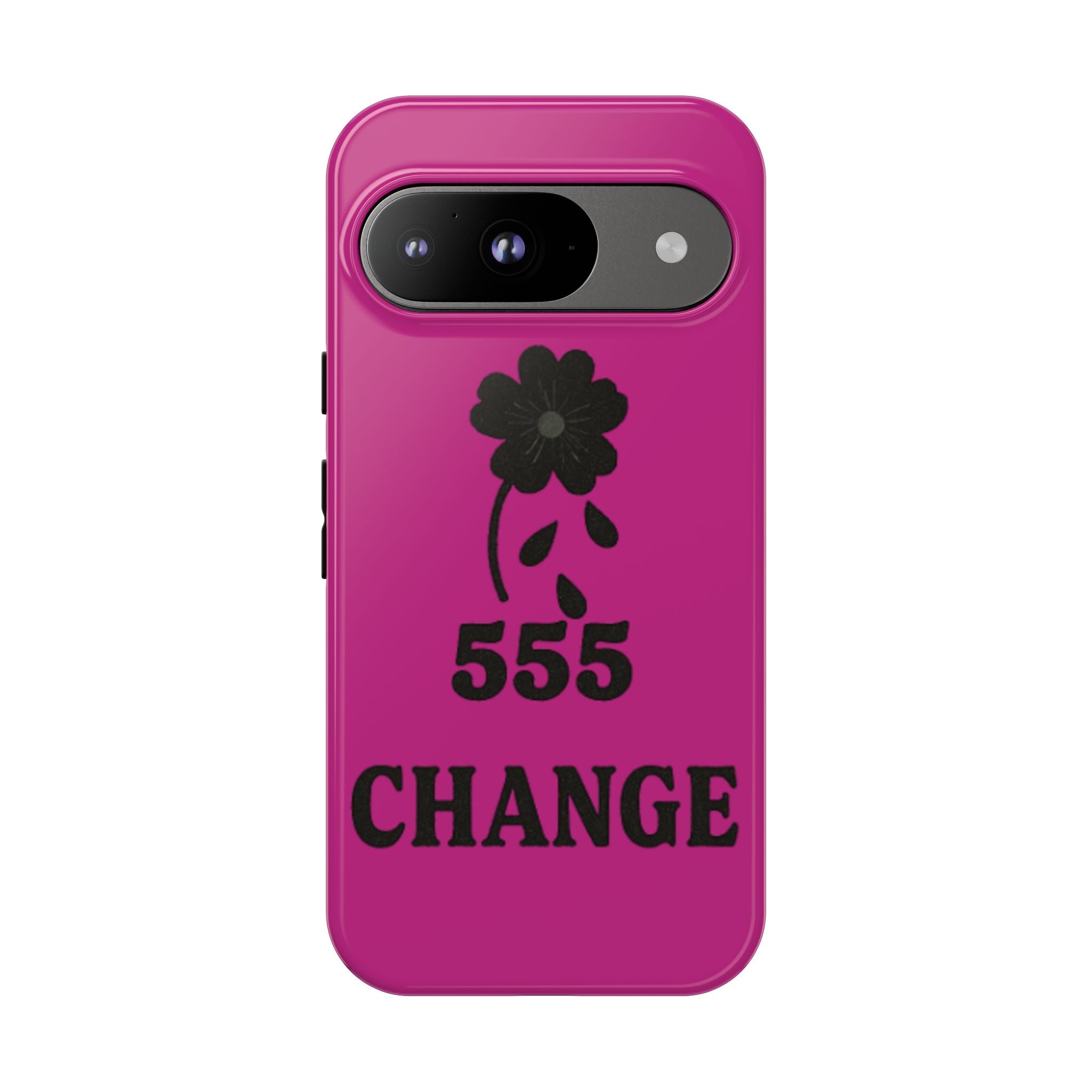Black & Pink 555 Change Phone Case