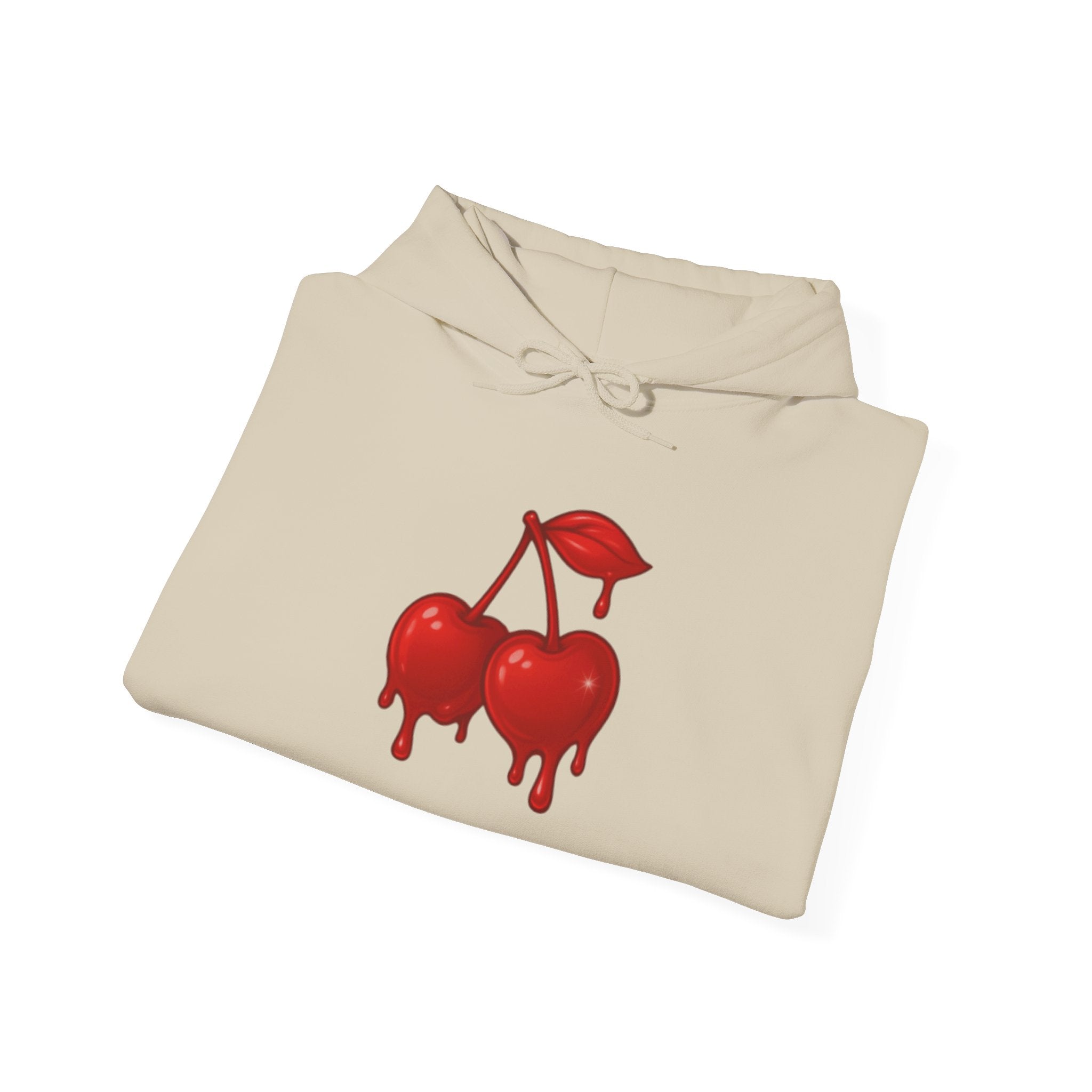 Dripping Red Cherry Hoodie