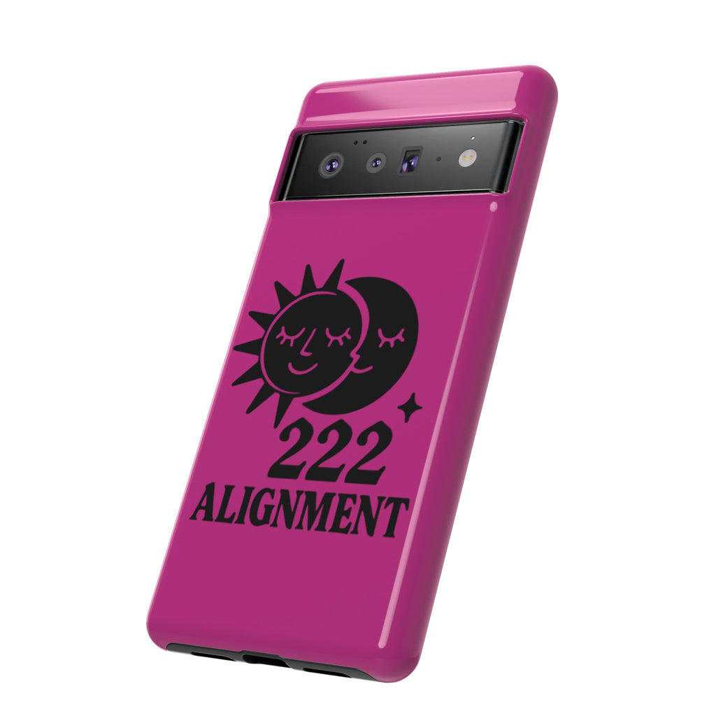 Black & Pink 222 Alignment Phone Case