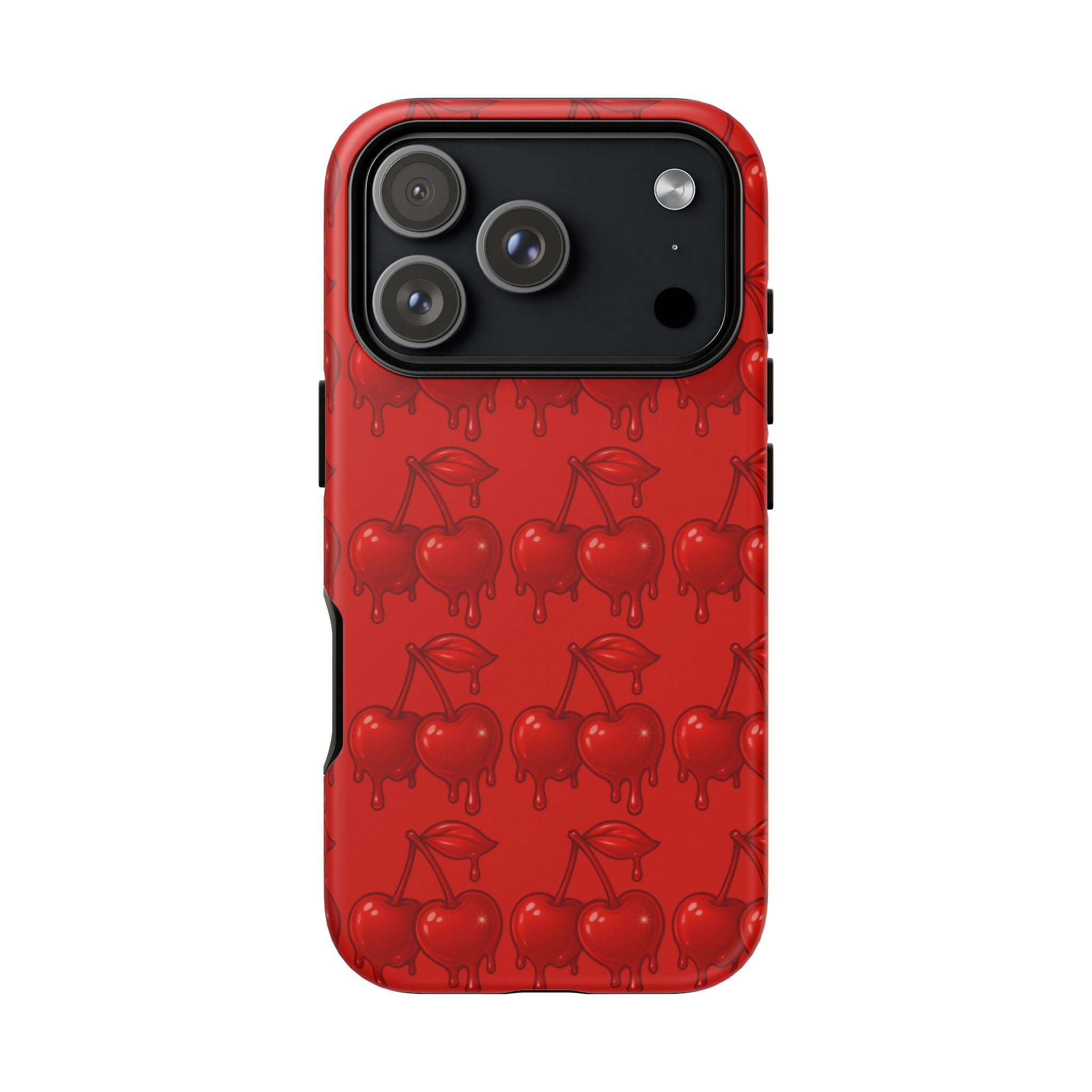 Red Dripping Cherry Phone Case